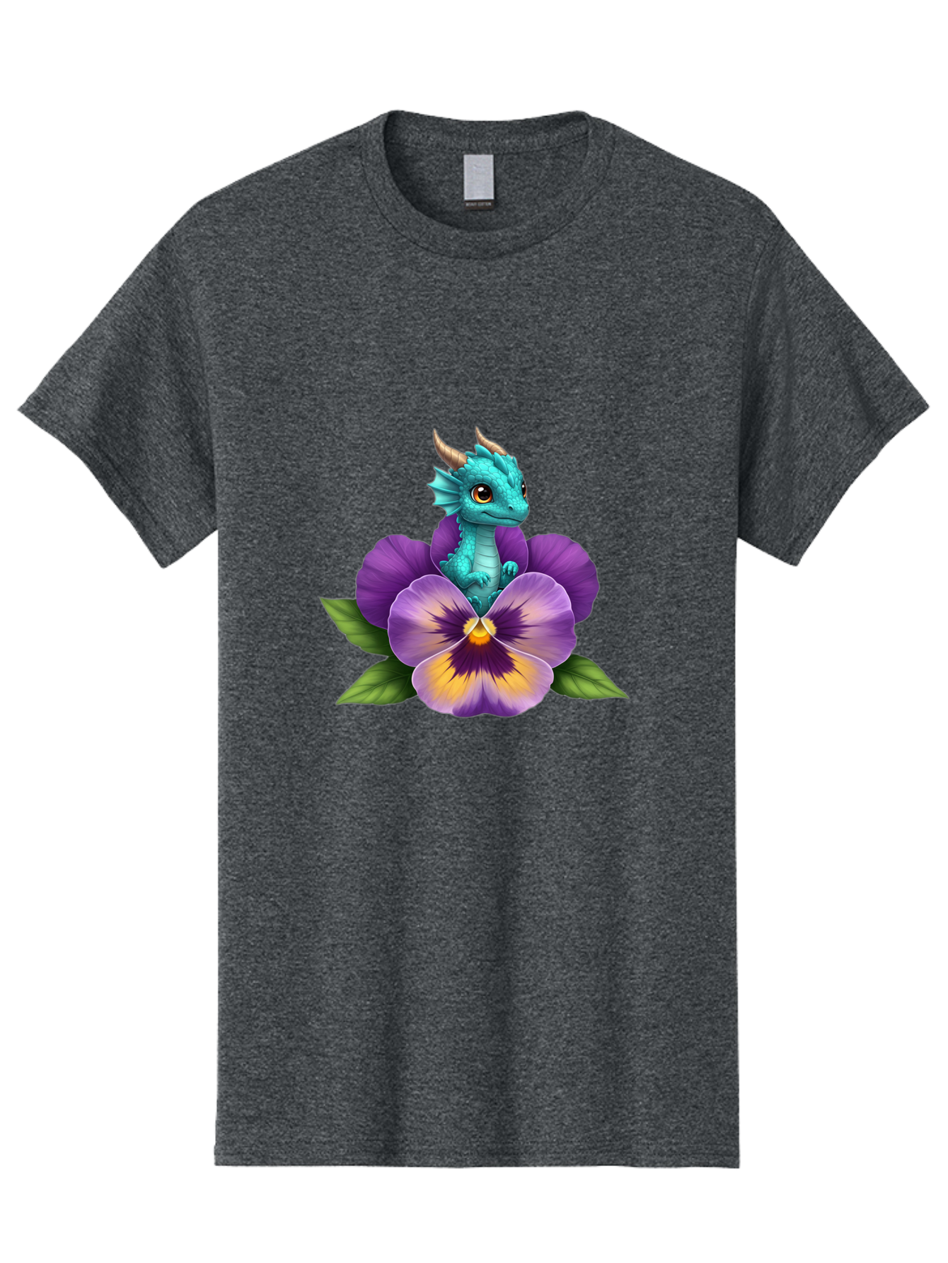 Baby-Dragon-On-Purple-Flower Men'S Graphic Tee, 100% Cotton, Comfortable Casual Summer Wear, Machine Washable, Vintage Camera, Old Camera, Antique Camera, Black Camera, Classic Photography, Photography Equipment, Nostalgic Device, Film Camera, Baj999 3