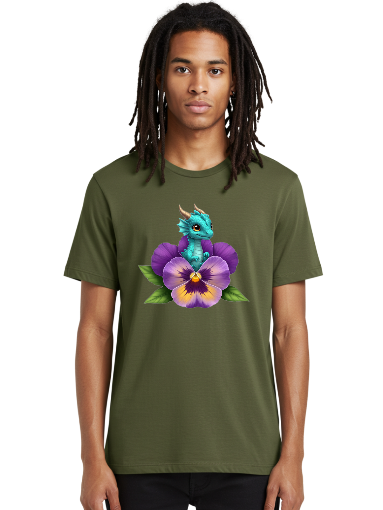 Baby-Dragon-On-Purple-Flower Men'S Graphic Tee, 100% Cotton, Comfortable Casual Summer Wear, Machine Washable, Vintage Camera, Old Camera, Antique Camera, Black Camera, Classic Photography, Photography Equipment, Nostalgic Device, Film Camera, Baj999 12
