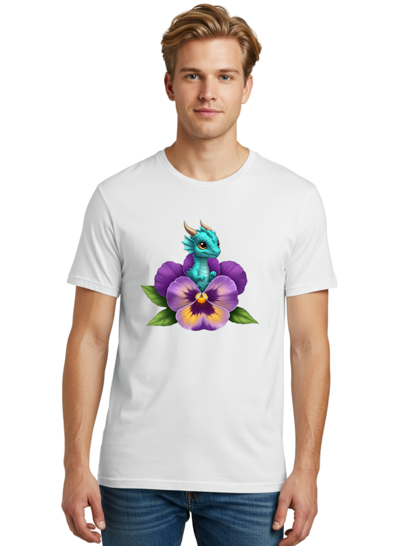 Baby-Dragon-On-Purple-Flower Men'S Graphic Tee, 100% Cotton, Comfortable Casual Summer Wear, Machine Washable, Vintage Camera, Old Camera, Antique Camera, Black Camera, Classic Photography, Photography Equipment, Nostalgic Device, Film Camera, Baj999 28