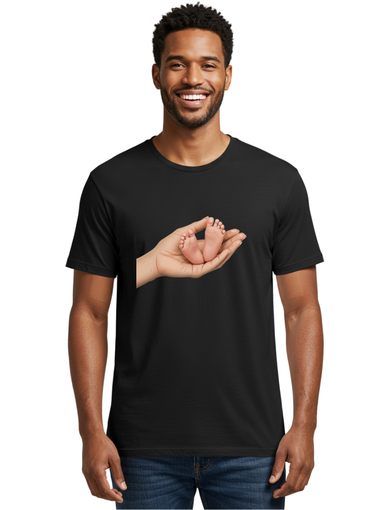 Baby-Feet-1 Men'S Graphic Tee, 100% Cotton, Comfortable Casual Summer Wear, Machine Washable, Vintage Camera, Old Camera, Antique Camera, Black Camera, Classic Photography, Photography Equipment, Nostalgic Device, Film Camera, Camera Art Bak001 18