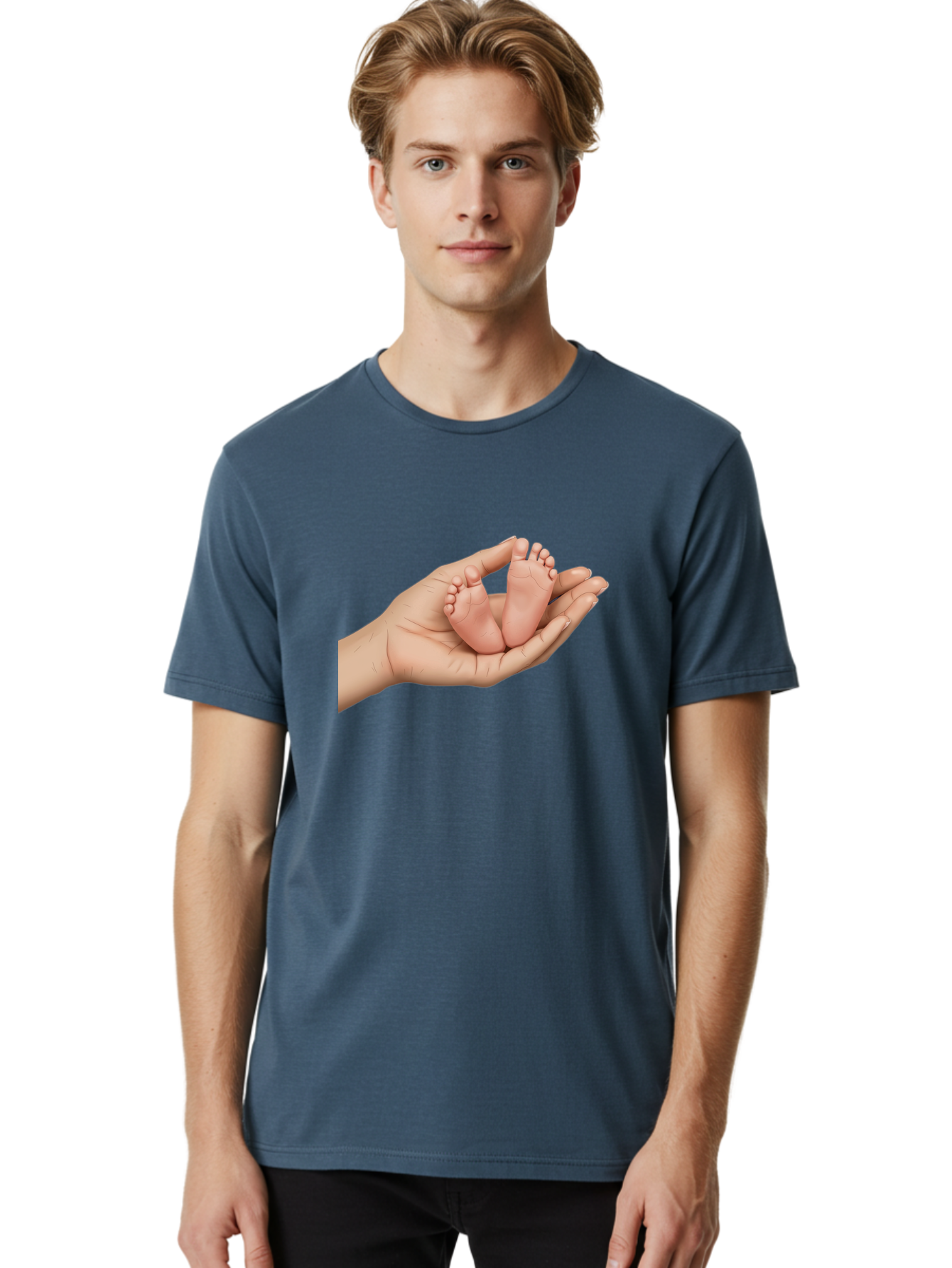 Baby-Feet-1 Men'S Graphic Tee, 100% Cotton, Comfortable Casual Summer Wear, Machine Washable, Vintage Camera, Old Camera, Antique Camera, Black Camera, Classic Photography, Photography Equipment, Nostalgic Device, Film Camera, Camera Art Bak001 30