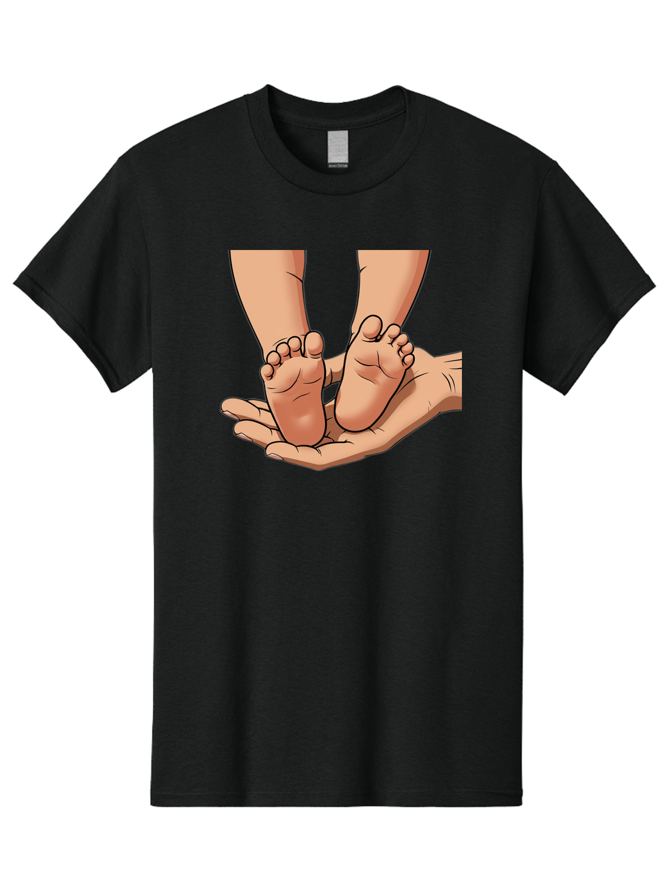 Baby-Feet-2 Men'S Graphic Tee, 100% Cotton, Comfortable Casual Summer Wear, Machine Washable, Vintage Camera, Old Camera, Antique Camera, Black Camera, Classic Photography, Photography Equipment, Nostalgic Device, Film Camera, Camera Art Bak002 14