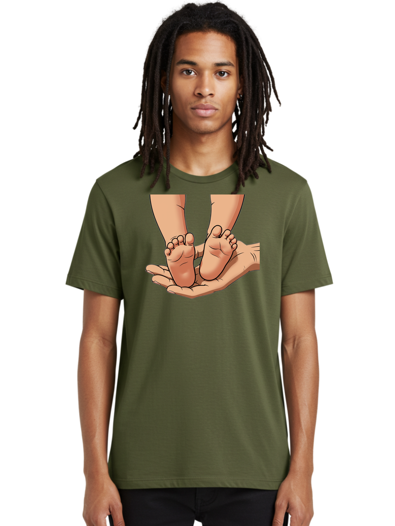Baby-Feet-2 Men'S Graphic Tee, 100% Cotton, Comfortable Casual Summer Wear, Machine Washable, Vintage Camera, Old Camera, Antique Camera, Black Camera, Classic Photography, Photography Equipment, Nostalgic Device, Film Camera, Camera Art Bak002 20