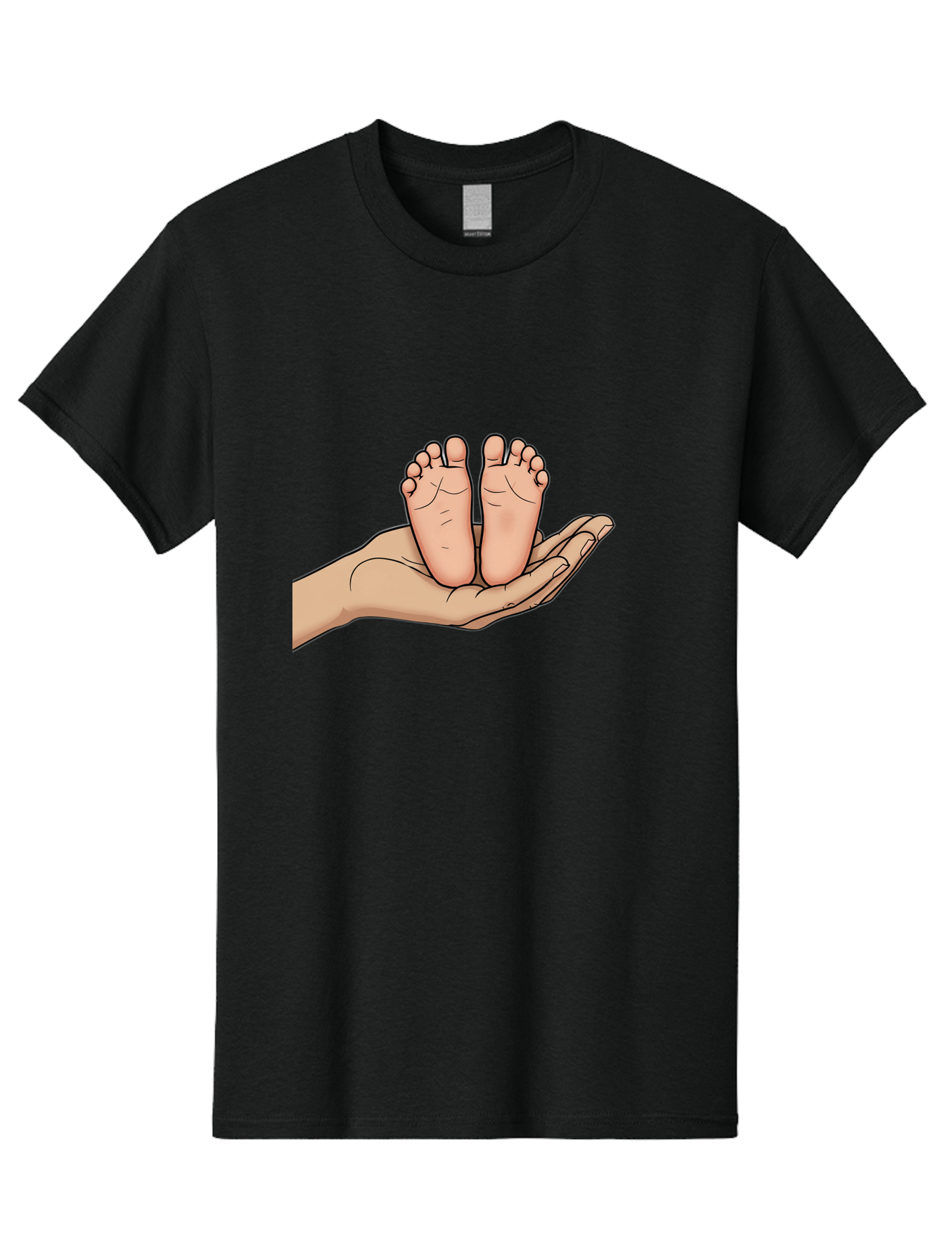 Baby-Feet-3 Men'S Graphic Tee, 100% Cotton, Comfortable Casual Summer Wear, Machine Washable, Vintage Camera, Old Camera, Antique Camera, Black Camera, Classic Photography, Photography Equipment, Nostalgic Device, Film Camera, Camera Art Bak003 5