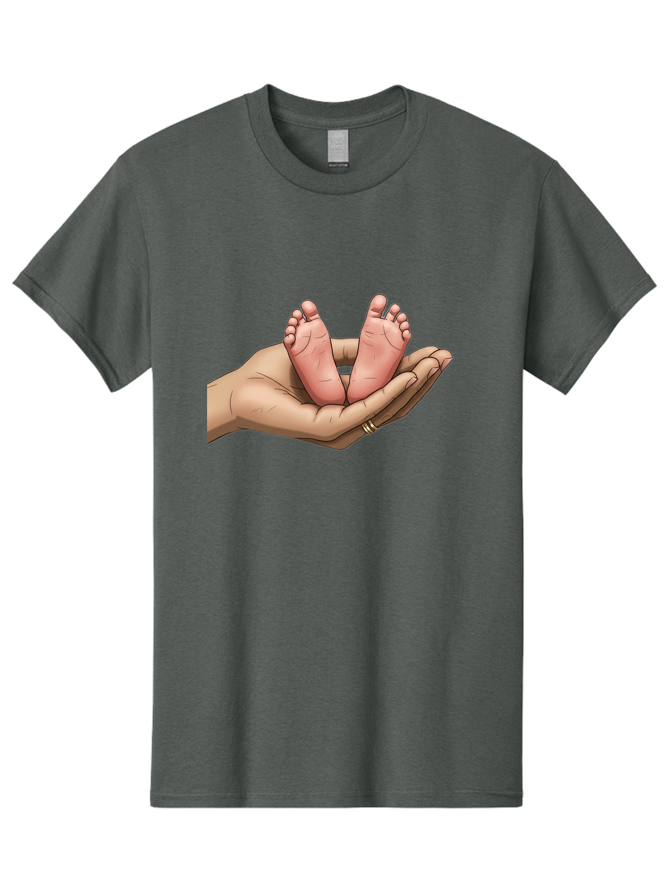 Baby-Feet-4 Men'S Graphic Tee, 100% Cotton, Comfortable Casual Summer Wear, Machine Washable, Vintage Camera, Old Camera, Antique Camera, Black Camera, Classic Photography, Photography Equipment, Nostalgic Device, Film Camera, Camera Art Bak004 10