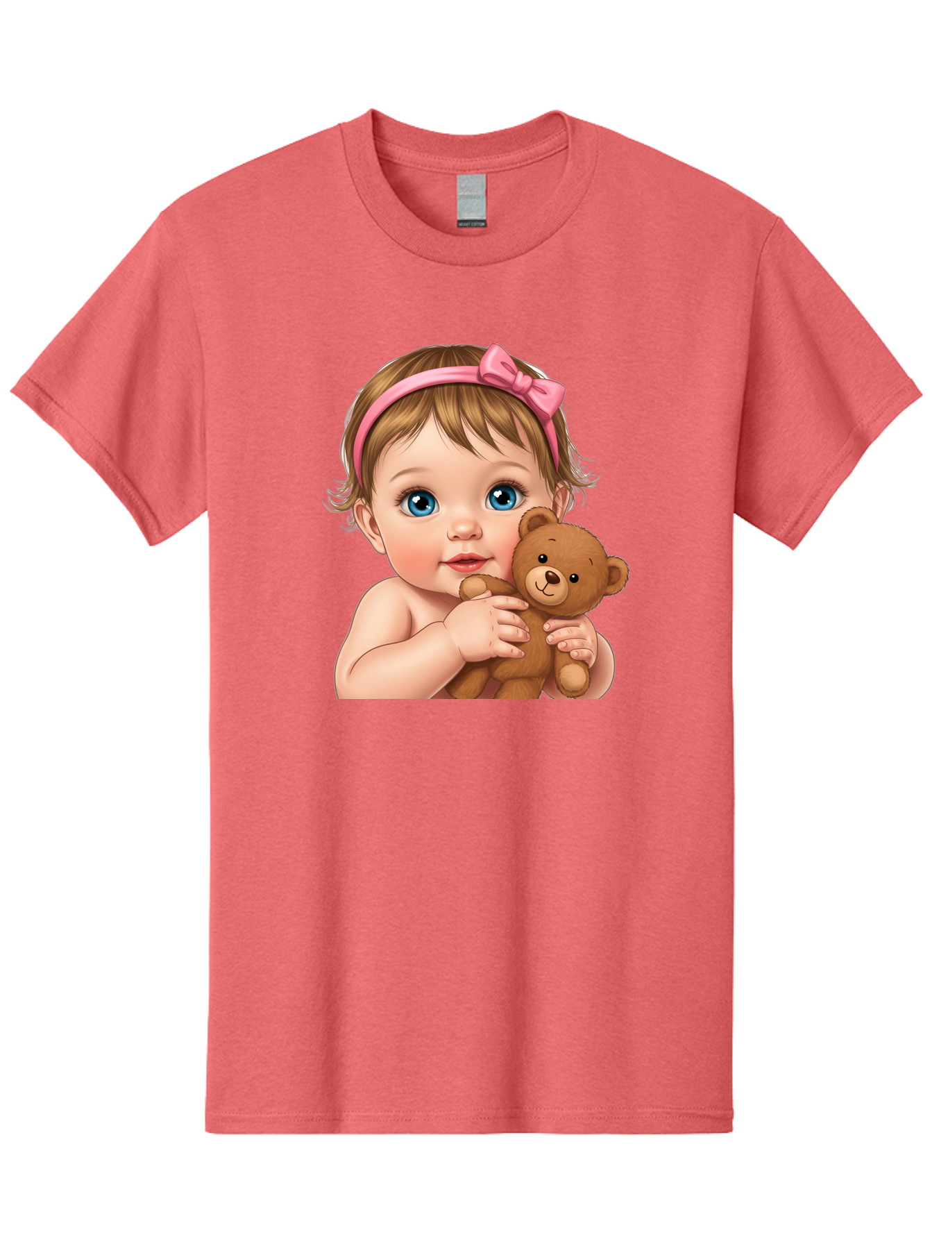 Baby-Girl-With-Teddy-1 Men'S Graphic Tee, 100% Cotton, Comfortable Casual Summer Wear, Machine Washable, Vintage Camera, Old Camera, Antique Camera, Black Camera, Classic Photography, Photography Equipment, Nostalgic Device, Film Camera, Bak008 9