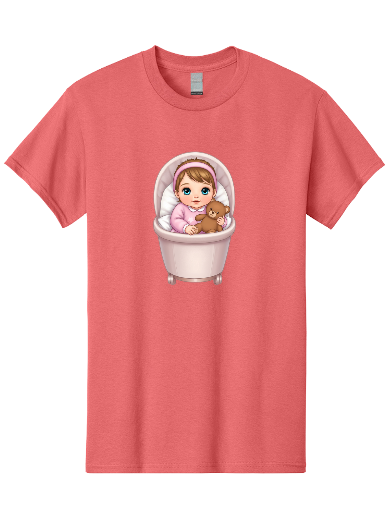 Baby-Girl-With-Teddy-2 Men'S Graphic Tee, 100% Cotton, Comfortable Casual Summer Wear, Machine Washable, Vintage Camera, Old Camera, Antique Camera, Black Camera, Classic Photography, Photography Equipment, Nostalgic Device, Film Camera, Bak009 7