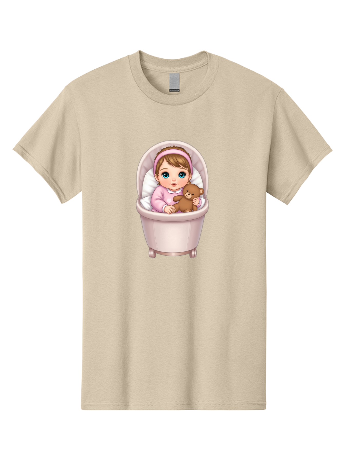 Baby-Girl-With-Teddy-2 Men'S Graphic Tee, 100% Cotton, Comfortable Casual Summer Wear, Machine Washable, Vintage Camera, Old Camera, Antique Camera, Black Camera, Classic Photography, Photography Equipment, Nostalgic Device, Film Camera, Bak009 15