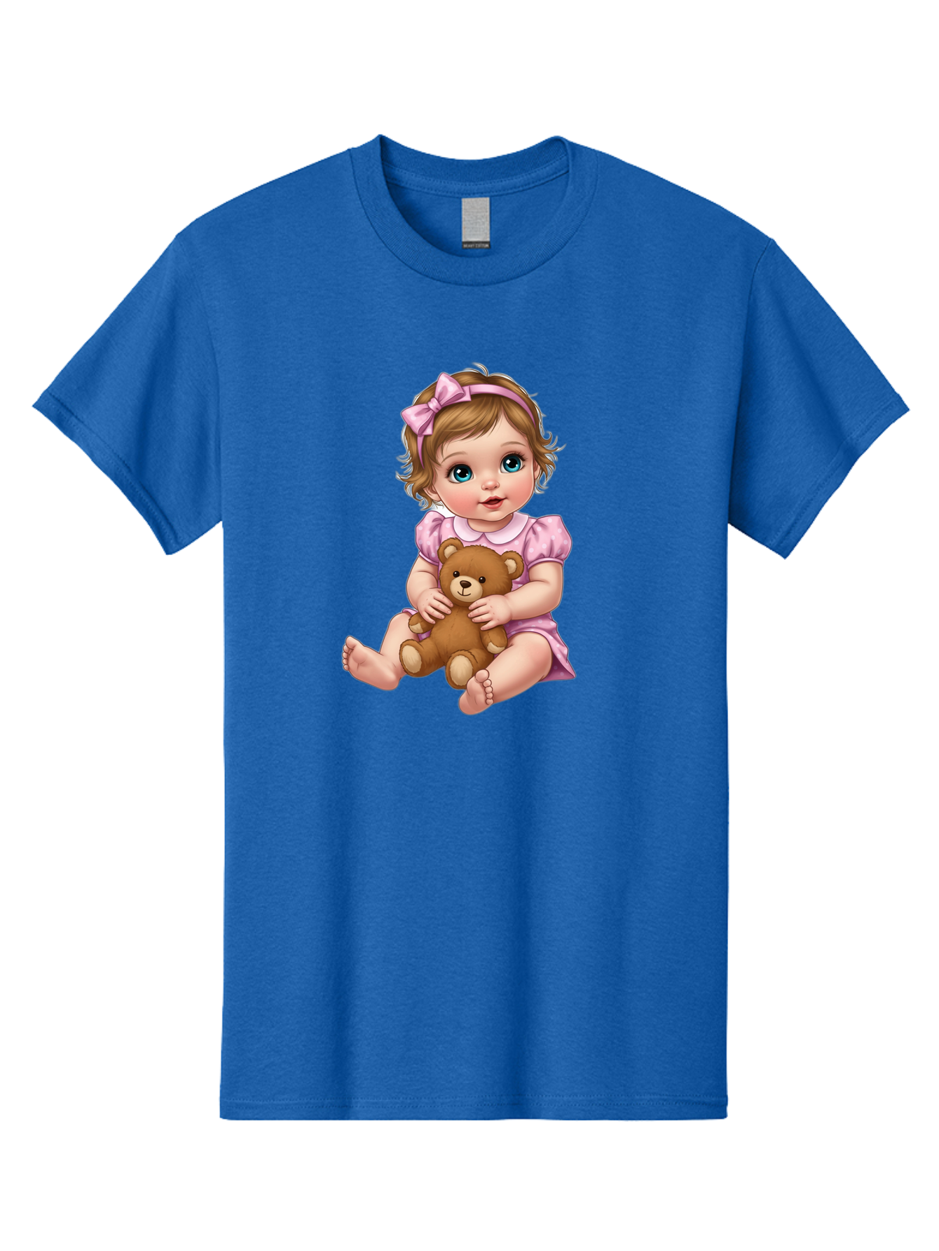 Baby-Girl-With-Teddy-Bear-1 Men'S Graphic Tee, 100% Cotton, Comfortable Casual Summer Wear, Machine Washable, Vintage Camera, Old Camera, Antique Camera, Black Camera, Classic Photography, Photography Equipment, Nostalgic Device, Film Camera, Bak011 4