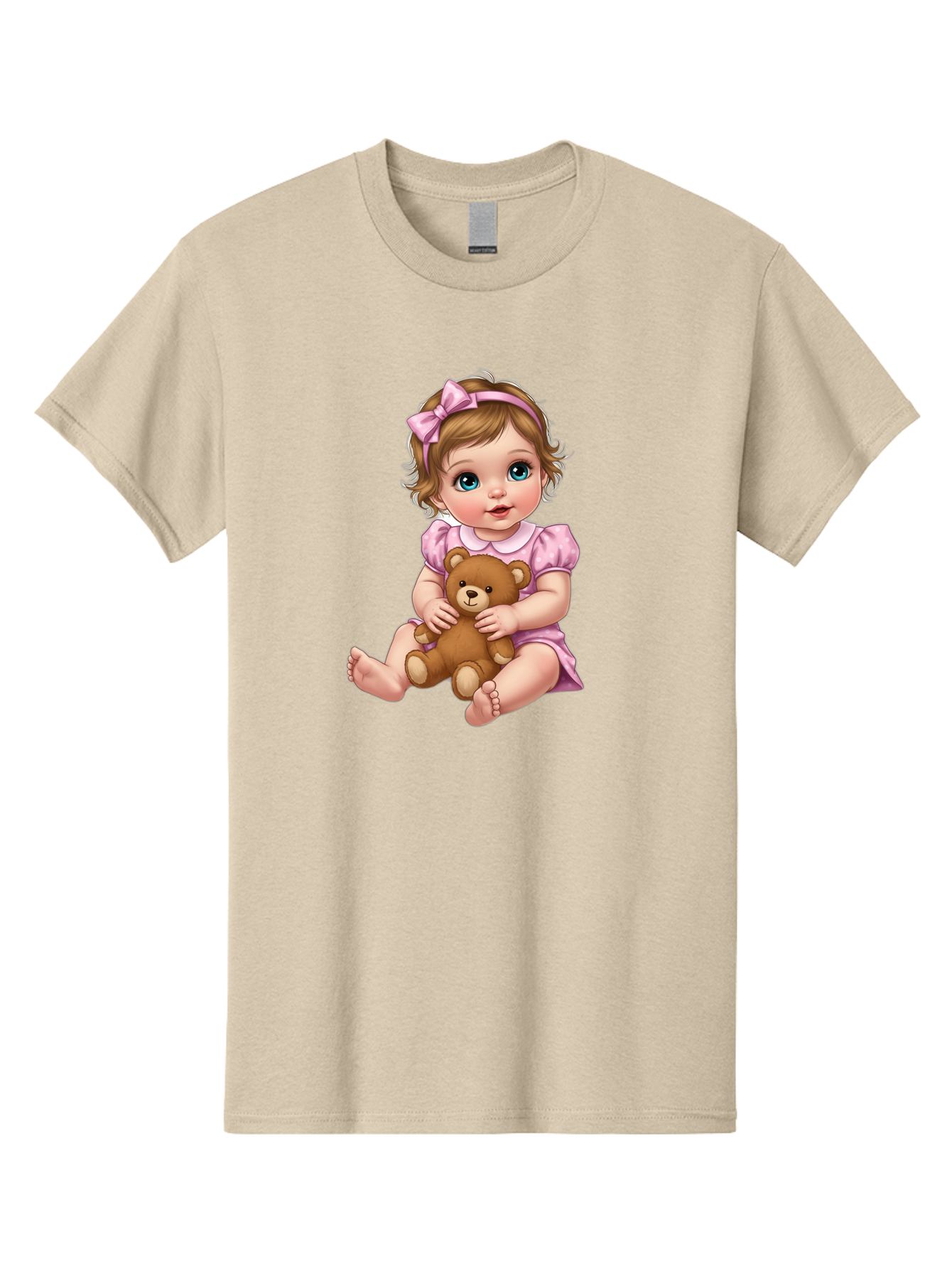 Baby-Girl-With-Teddy-Bear-1 Men'S Graphic Tee, 100% Cotton, Comfortable Casual Summer Wear, Machine Washable, Vintage Camera, Old Camera, Antique Camera, Black Camera, Classic Photography, Photography Equipment, Nostalgic Device, Film Camera, Bak011 14