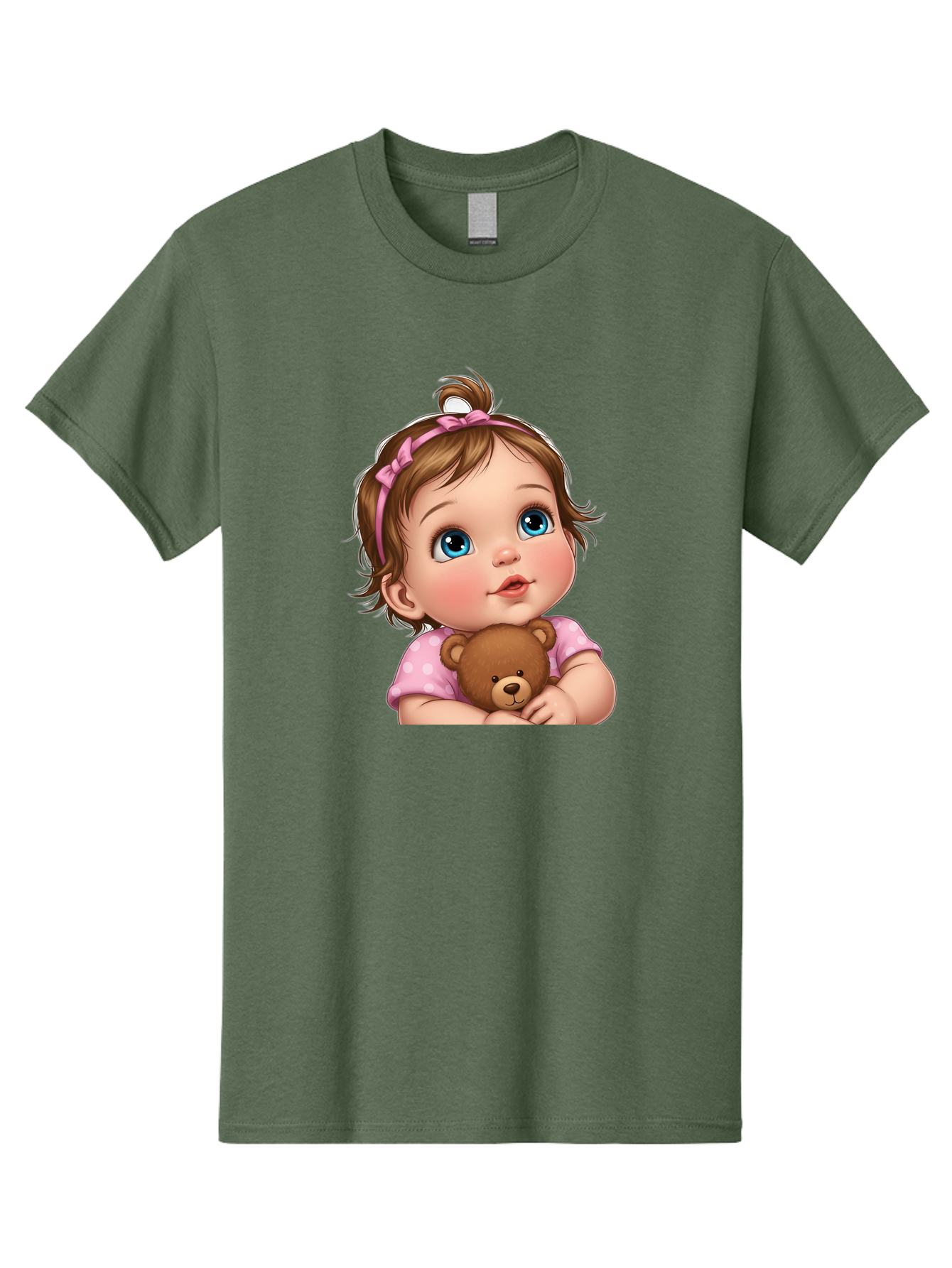 Baby-Girl-With-Teddy-Bear-2 Men'S Graphic Tee, 100% Cotton, Comfortable Casual Summer Wear, Machine Washable, Vintage Camera, Old Camera, Antique Camera, Black Camera, Classic Photography, Photography Equipment, Nostalgic Device, Film Camera, Bak012 11