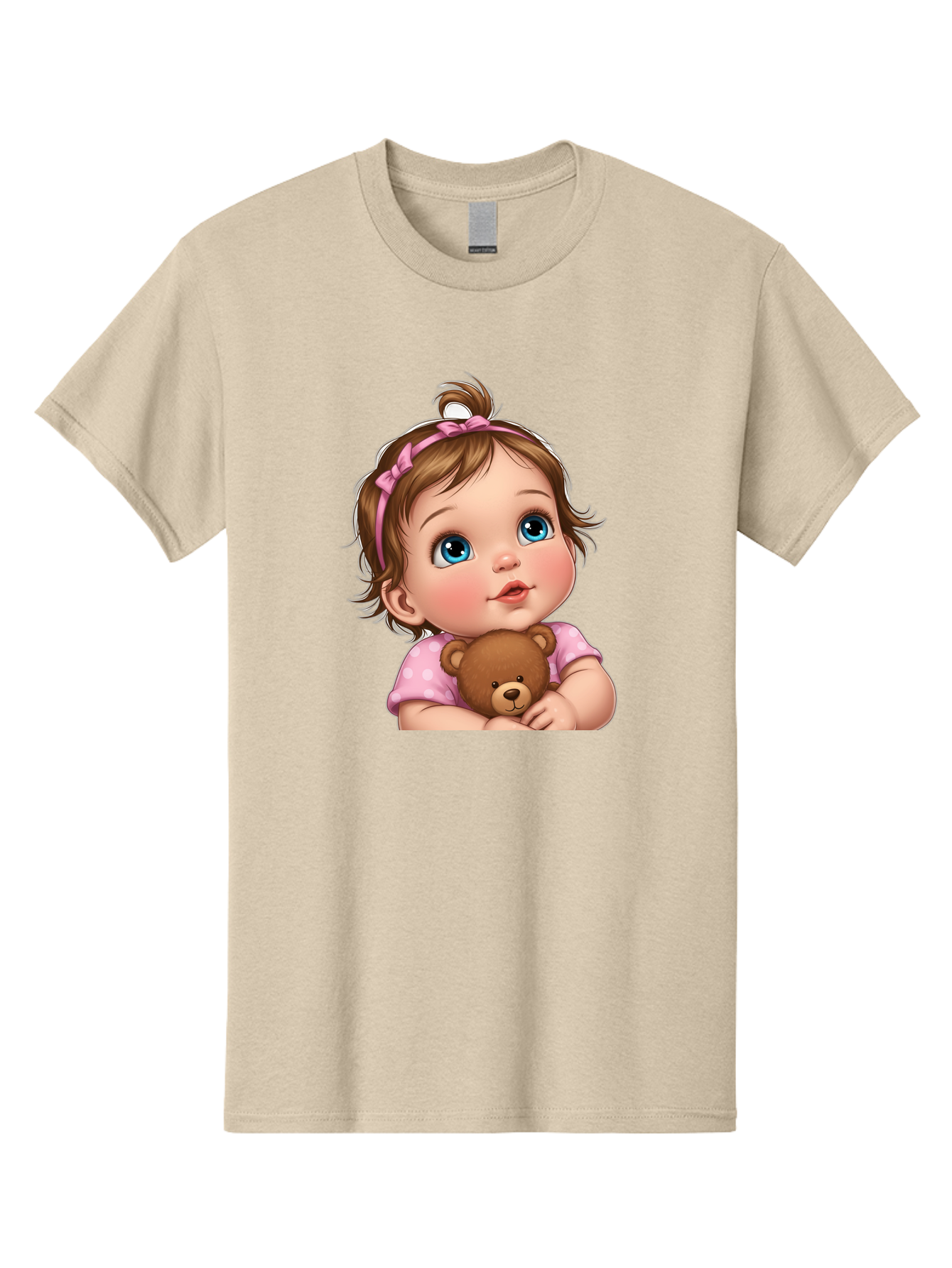 Baby-Girl-With-Teddy-Bear-2 Men'S Graphic Tee, 100% Cotton, Comfortable Casual Summer Wear, Machine Washable, Vintage Camera, Old Camera, Antique Camera, Black Camera, Classic Photography, Photography Equipment, Nostalgic Device, Film Camera, Bak012 3