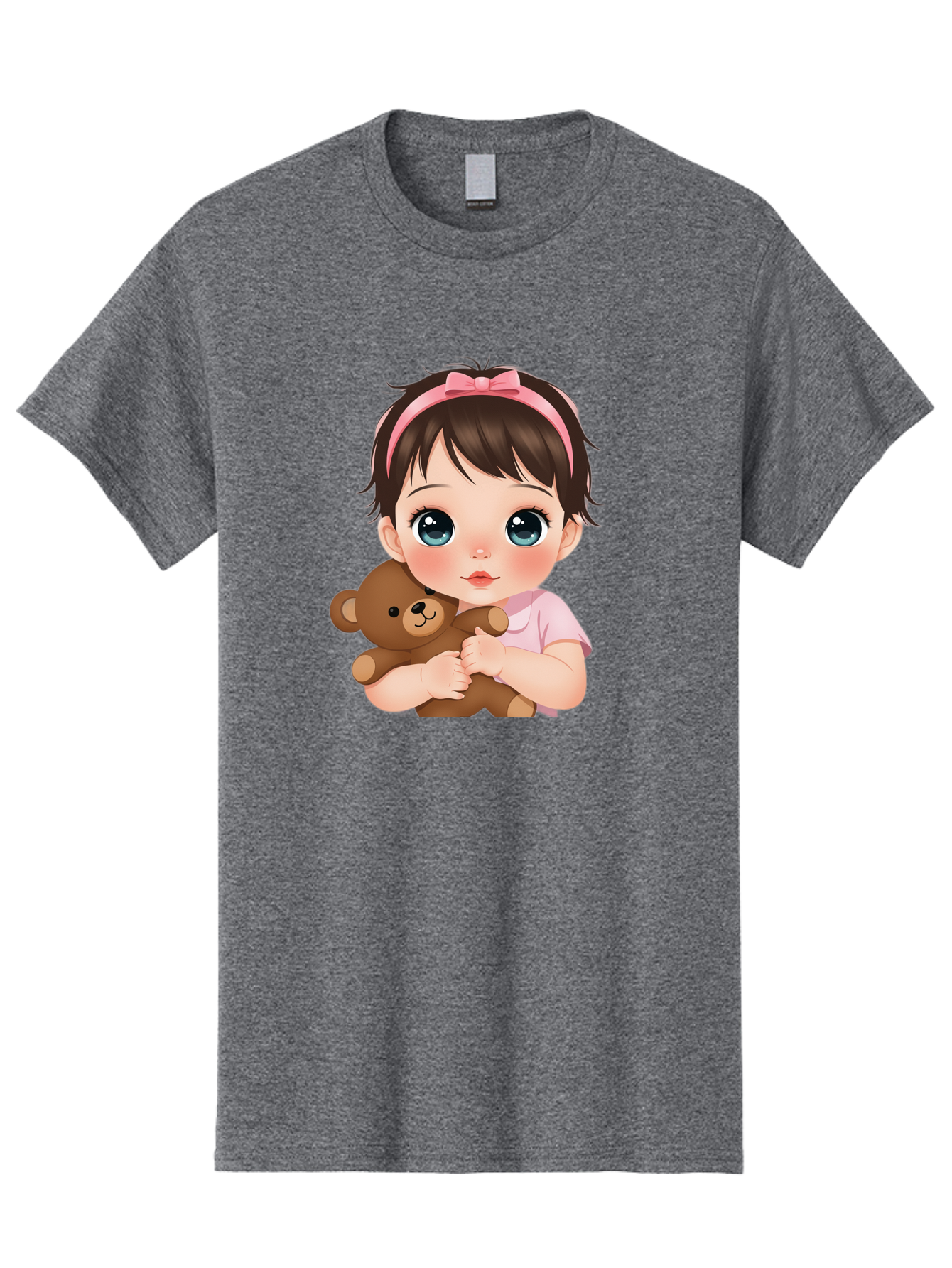 Baby-Girl-With-Teddy Men'S Graphic Tee, 100% Cotton, Comfortable Casual Summer Wear, Machine Washable, Vintage Camera, Old Camera, Antique Camera, Black Camera, Classic Photography, Photography Equipment, Nostalgic Device, Film Camera, Bak014 11