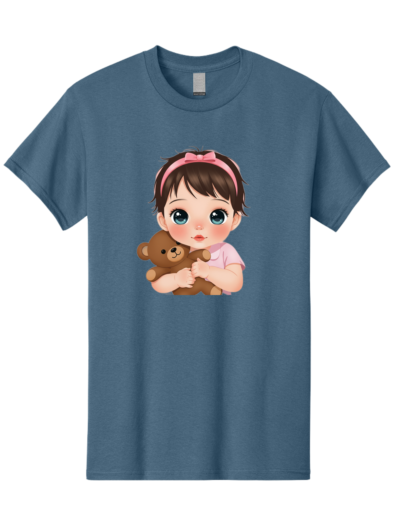 Baby-Girl-With-Teddy Men'S Graphic Tee, 100% Cotton, Comfortable Casual Summer Wear, Machine Washable, Vintage Camera, Old Camera, Antique Camera, Black Camera, Classic Photography, Photography Equipment, Nostalgic Device, Film Camera, Bak014 15