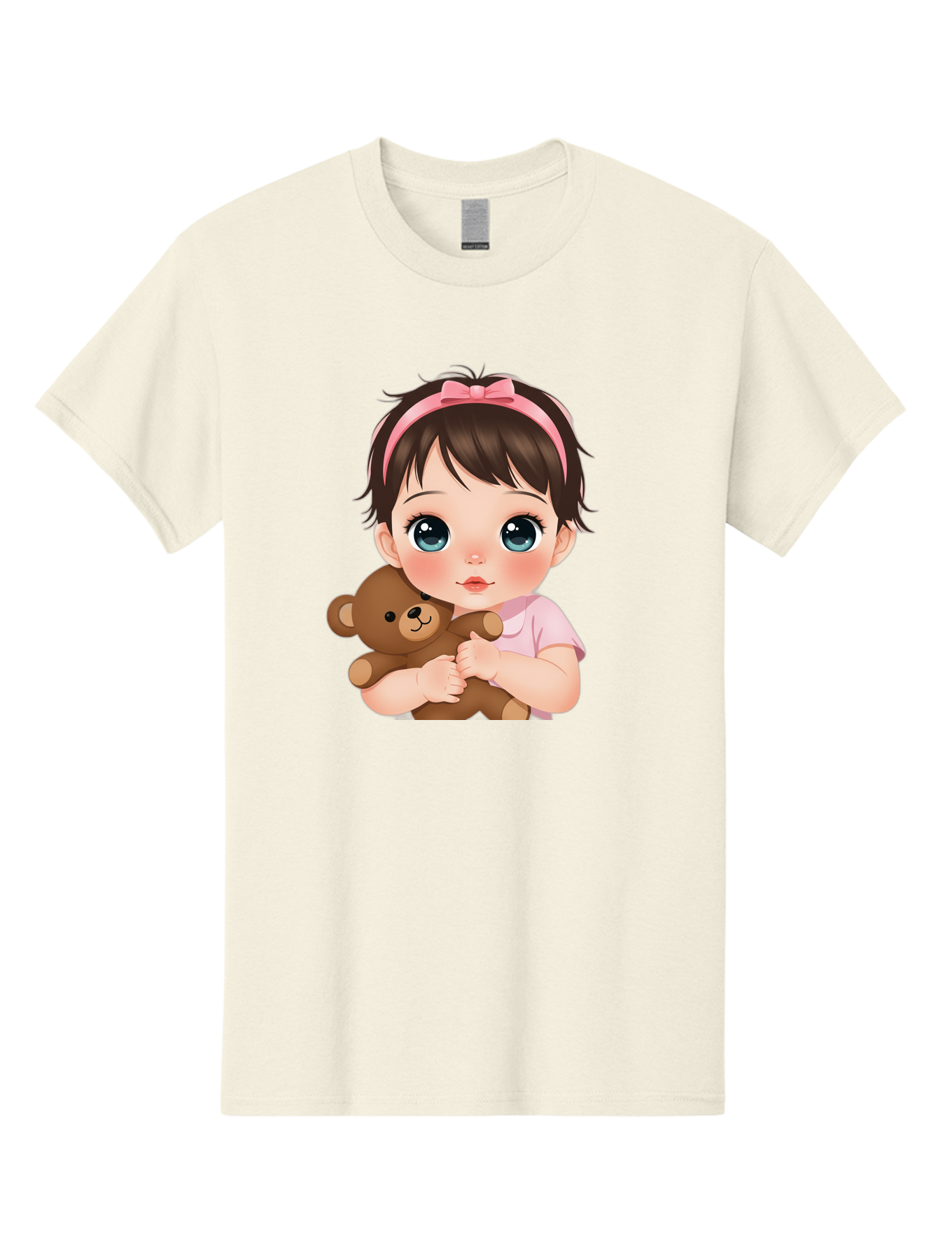 Baby-Girl-With-Teddy Men'S Graphic Tee, 100% Cotton, Comfortable Casual Summer Wear, Machine Washable, Vintage Camera, Old Camera, Antique Camera, Black Camera, Classic Photography, Photography Equipment, Nostalgic Device, Film Camera, Bak014 14
