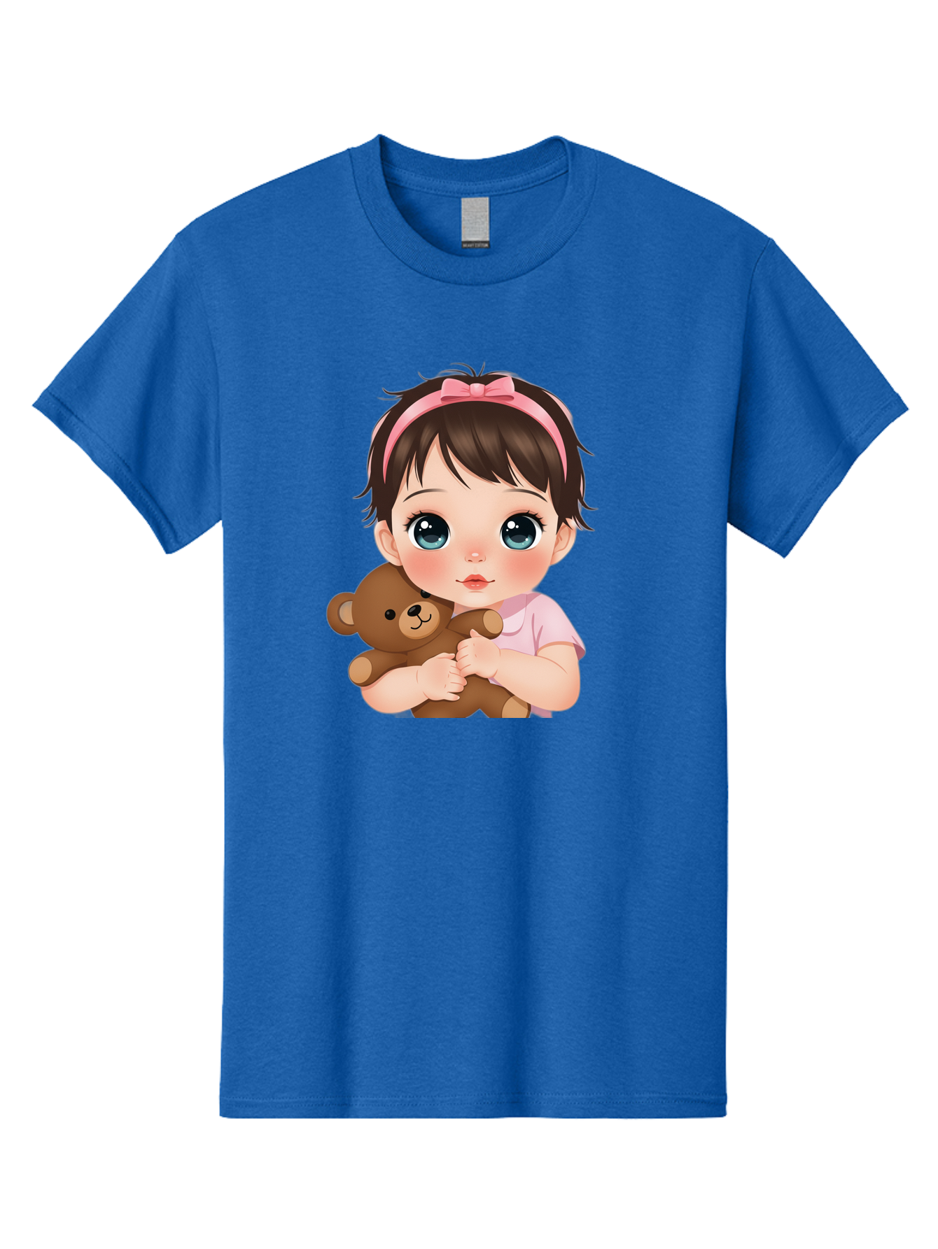Baby-Girl-With-Teddy Men'S Graphic Tee, 100% Cotton, Comfortable Casual Summer Wear, Machine Washable, Vintage Camera, Old Camera, Antique Camera, Black Camera, Classic Photography, Photography Equipment, Nostalgic Device, Film Camera, Bak014 7