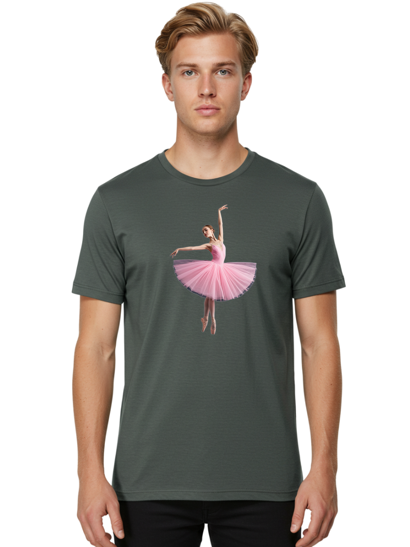 Ballerina-In-Pink-Tutu Men'S Graphic Tee, 100% Cotton, Comfortable Casual Summer Wear, Machine Washable, Vintage Camera, Old Camera, Antique Camera, Black Camera, Classic Photography, Photography Equipment, Nostalgic Device, Film Camera, Bak023 17