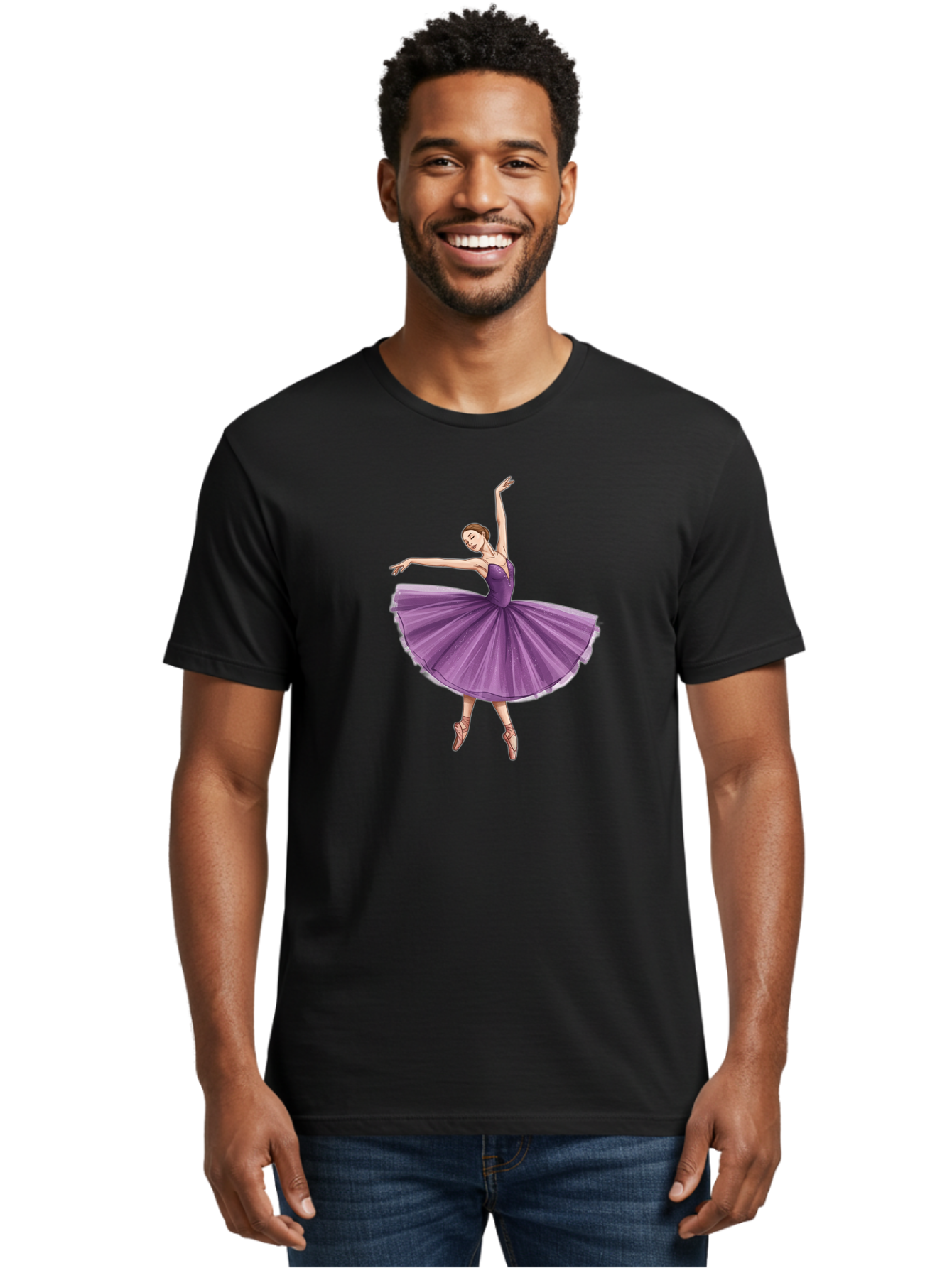 Ballet-Dancer-1 Men'S Graphic Tee, 100% Cotton, Comfortable Casual Summer Wear, Machine Washable, Vintage Camera, Old Camera, Antique Camera, Black Camera, Classic Photography, Photography Equipment, Nostalgic Device, Film Camera, Camera Art Bak026 25