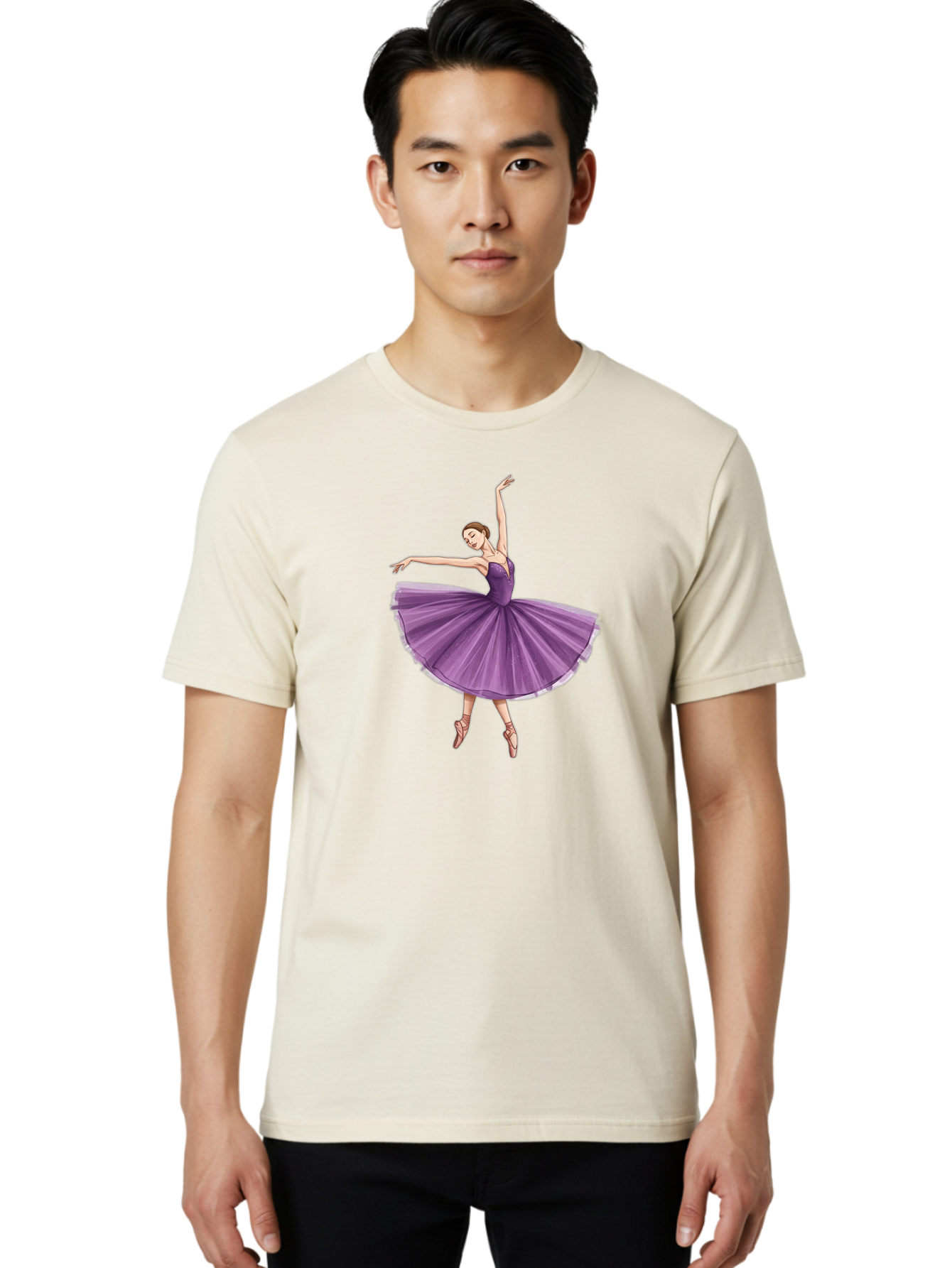 Ballet-Dancer-1 Men'S Graphic Tee, 100% Cotton, Comfortable Casual Summer Wear, Machine Washable, Vintage Camera, Old Camera, Antique Camera, Black Camera, Classic Photography, Photography Equipment, Nostalgic Device, Film Camera, Camera Art Bak026 26