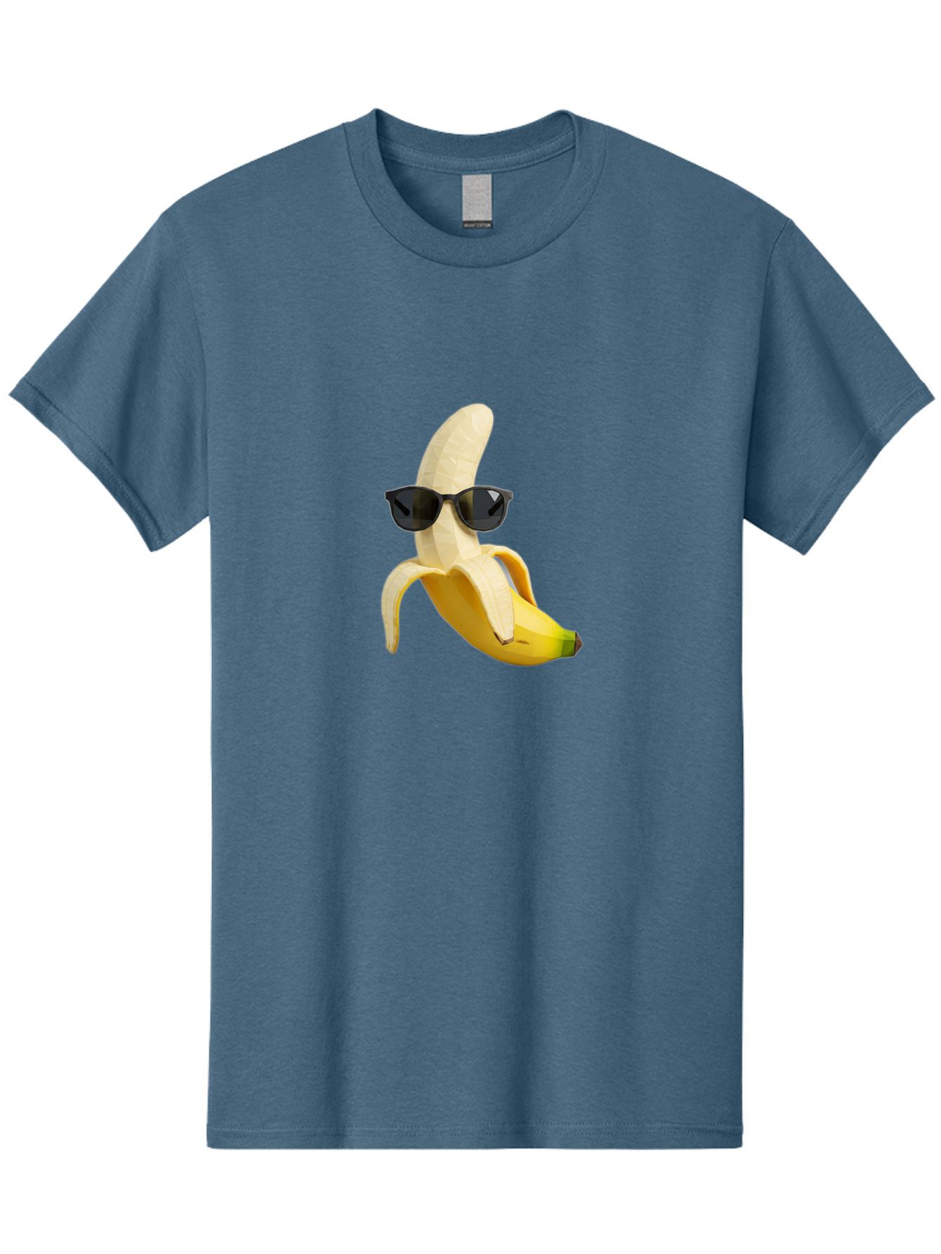 Banana-Man-Wearing-Sunglasses Men'S Graphic Tee, 100% Cotton, Comfortable Casual Summer Wear, Machine Washable, Vintage Camera, Old Camera, Antique Camera, Black Camera, Classic Photography, Photography Equipment, Nostalgic Device, Bak028 2