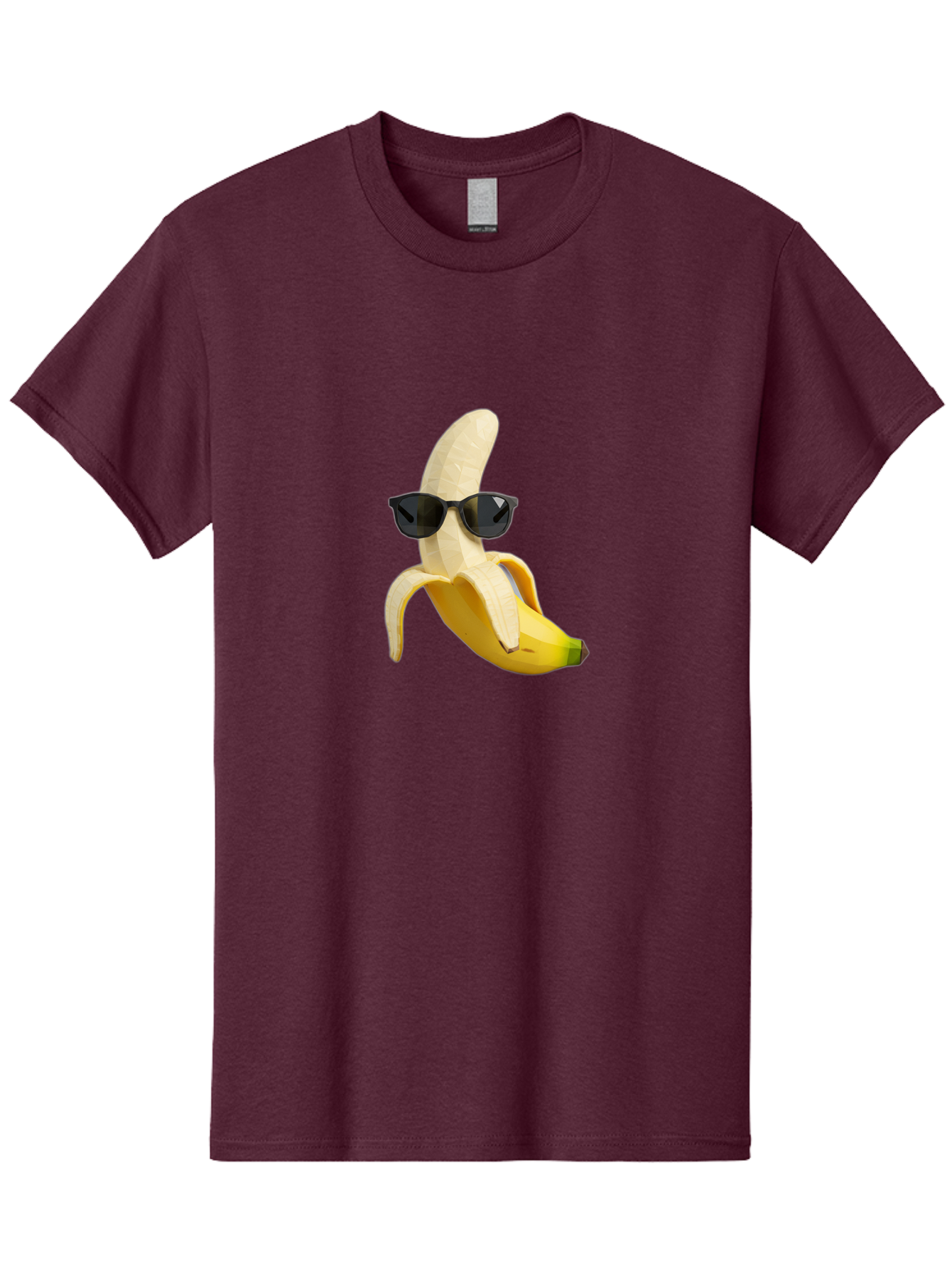 Banana-Man-Wearing-Sunglasses Men'S Graphic Tee, 100% Cotton, Comfortable Casual Summer Wear, Machine Washable, Vintage Camera, Old Camera, Antique Camera, Black Camera, Classic Photography, Photography Equipment, Nostalgic Device, Bak028 11