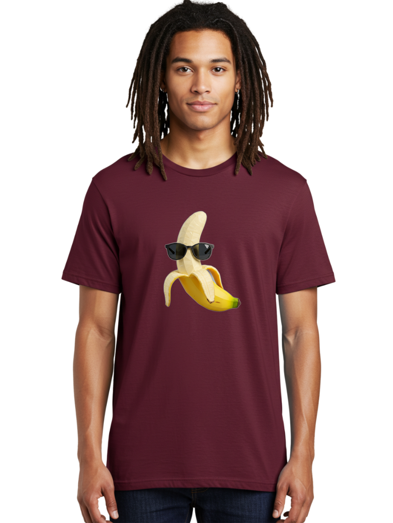 Banana-Man-Wearing-Sunglasses Men'S Graphic Tee, 100% Cotton, Comfortable Casual Summer Wear, Machine Washable, Vintage Camera, Old Camera, Antique Camera, Black Camera, Classic Photography, Photography Equipment, Nostalgic Device, Bak028 26