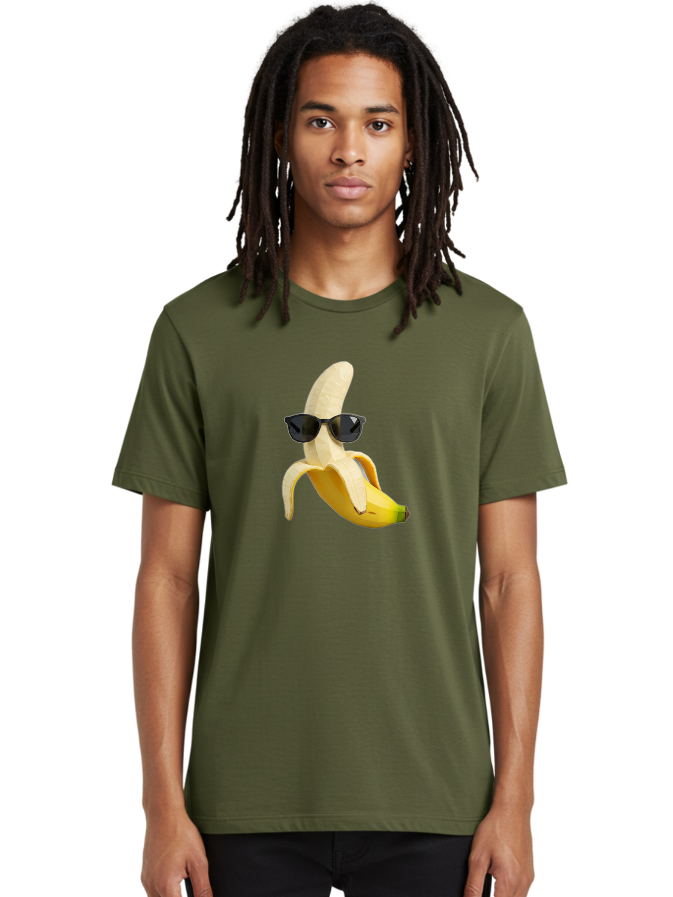 Banana-Man-Wearing-Sunglasses Men'S Graphic Tee, 100% Cotton, Comfortable Casual Summer Wear, Machine Washable, Vintage Camera, Old Camera, Antique Camera, Black Camera, Classic Photography, Photography Equipment, Nostalgic Device, Bak028 18