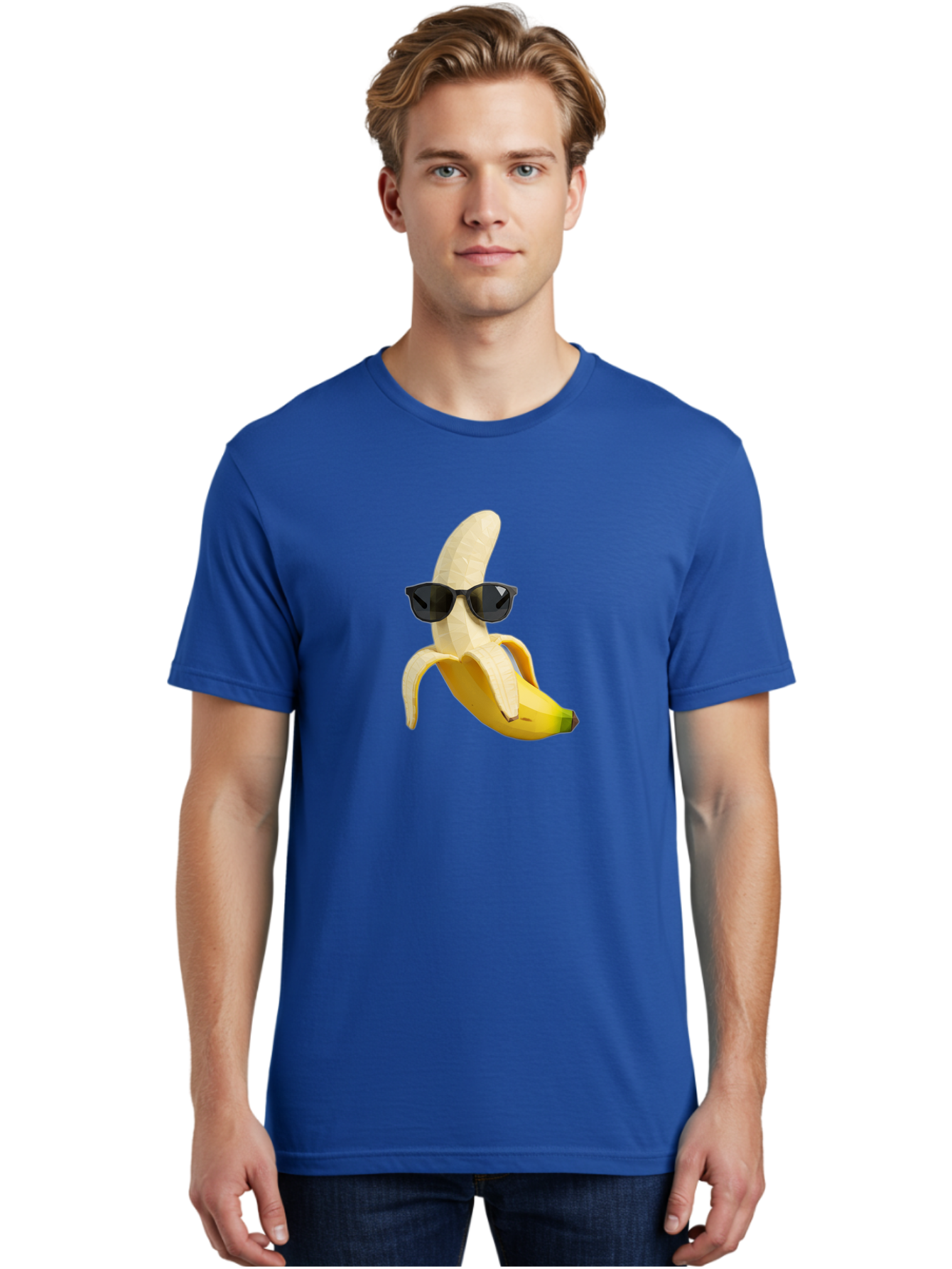 Banana-Man-Wearing-Sunglasses Men'S Graphic Tee, 100% Cotton, Comfortable Casual Summer Wear, Machine Washable, Vintage Camera, Old Camera, Antique Camera, Black Camera, Classic Photography, Photography Equipment, Nostalgic Device, Bak028 19