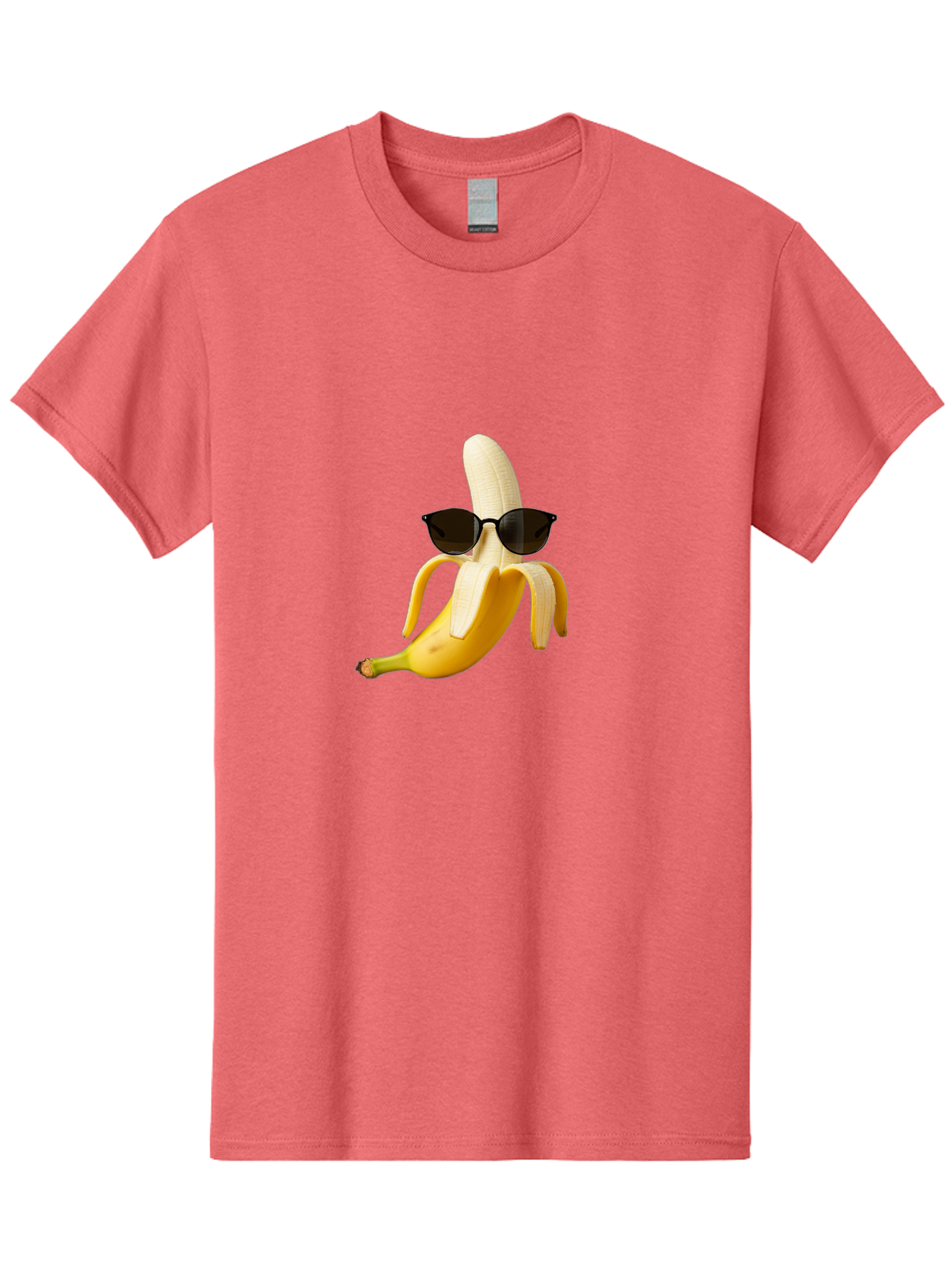 Banana-Sunglasses Men'S Graphic Tee, 100% Cotton, Comfortable Casual Summer Wear, Machine Washable, Vintage Camera, Old Camera, Antique Camera, Black Camera, Classic Photography, Photography Equipment, Nostalgic Device, Film Camera, Camera Art Bak029 9