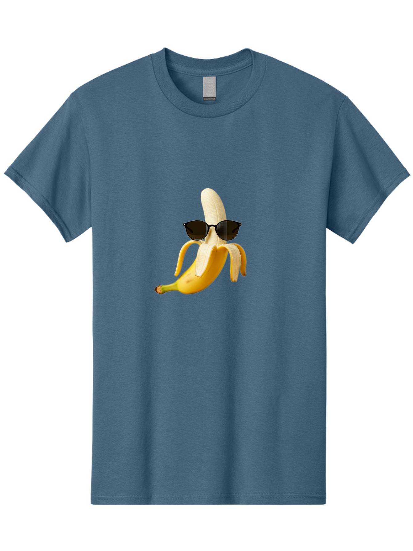 Banana-Sunglasses Men'S Graphic Tee, 100% Cotton, Comfortable Casual Summer Wear, Machine Washable, Vintage Camera, Old Camera, Antique Camera, Black Camera, Classic Photography, Photography Equipment, Nostalgic Device, Film Camera, Camera Art Bak029 4