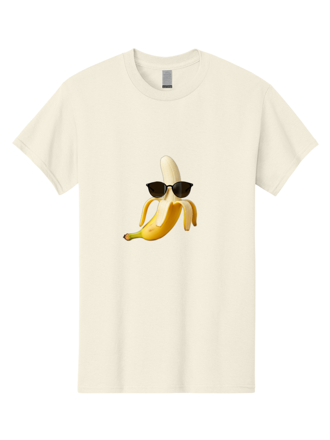 Banana-Sunglasses Men'S Graphic Tee, 100% Cotton, Comfortable Casual Summer Wear, Machine Washable, Vintage Camera, Old Camera, Antique Camera, Black Camera, Classic Photography, Photography Equipment, Nostalgic Device, Film Camera, Camera Art Bak029 11