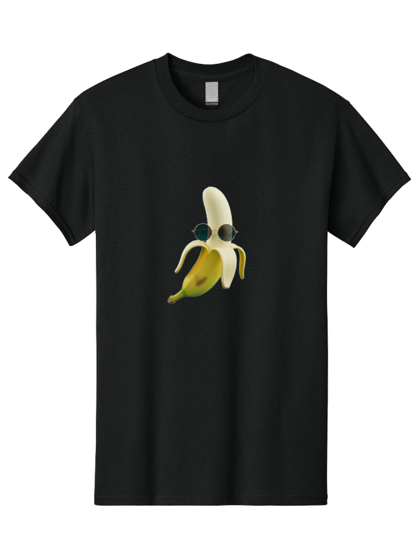 Banana-With-Sunglasses-1 Men'S Graphic Tee, 100% Cotton, Comfortable Casual Summer Wear, Machine Washable, Vintage Camera, Old Camera, Antique Camera, Black Camera, Classic Photography, Photography Equipment, Nostalgic Device, Film Camera, Bak031 12