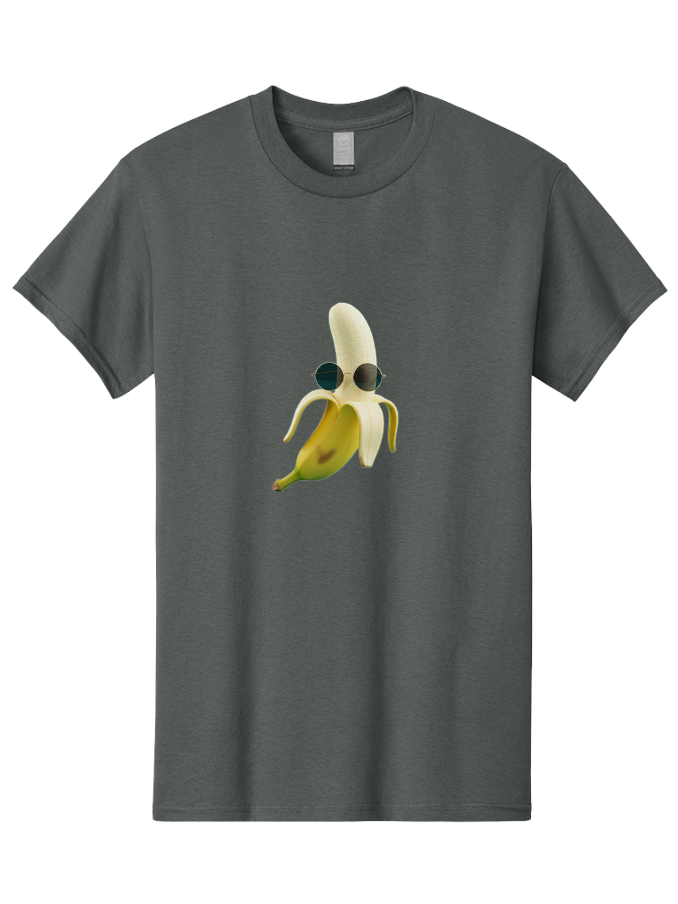 Banana-With-Sunglasses-1 Men'S Graphic Tee, 100% Cotton, Comfortable Casual Summer Wear, Machine Washable, Vintage Camera, Old Camera, Antique Camera, Black Camera, Classic Photography, Photography Equipment, Nostalgic Device, Film Camera, Bak031 8