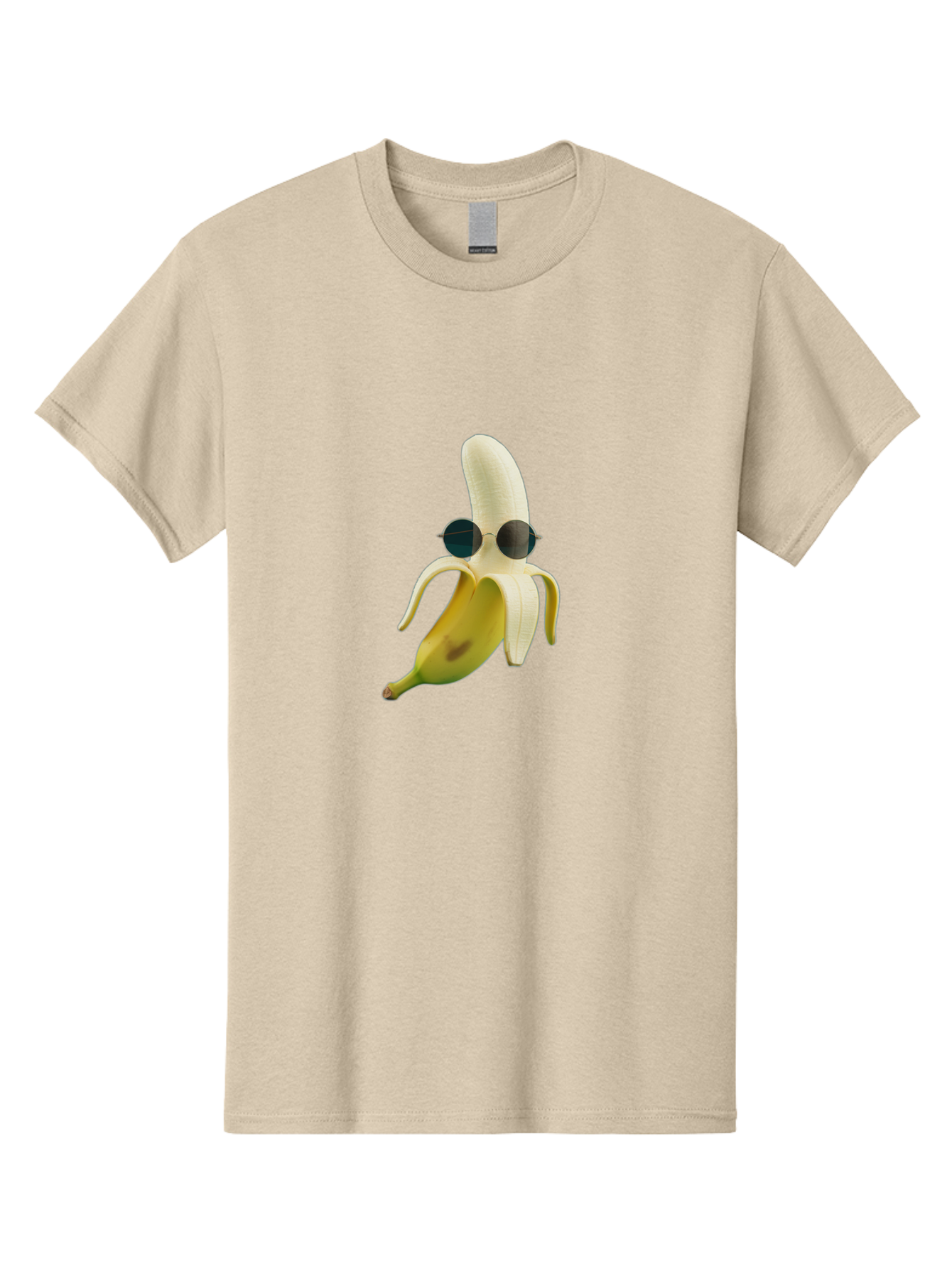 Banana-With-Sunglasses-1 Men'S Graphic Tee, 100% Cotton, Comfortable Casual Summer Wear, Machine Washable, Vintage Camera, Old Camera, Antique Camera, Black Camera, Classic Photography, Photography Equipment, Nostalgic Device, Film Camera, Bak031 14