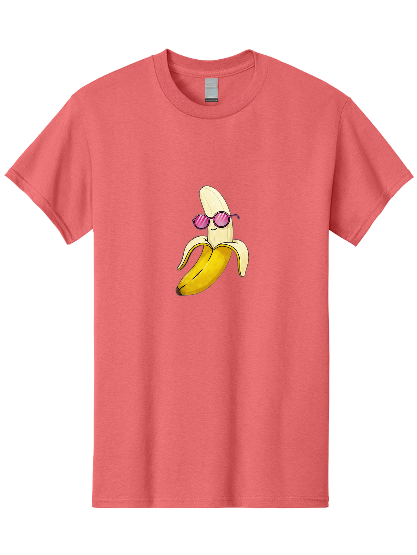 Banana-With-Sunglasses-2 Men'S Graphic Tee, 100% Cotton, Comfortable Casual Summer Wear, Machine Washable, Vintage Camera, Old Camera, Antique Camera, Black Camera, Classic Photography, Photography Equipment, Nostalgic Device, Film Camera, Bak032 6