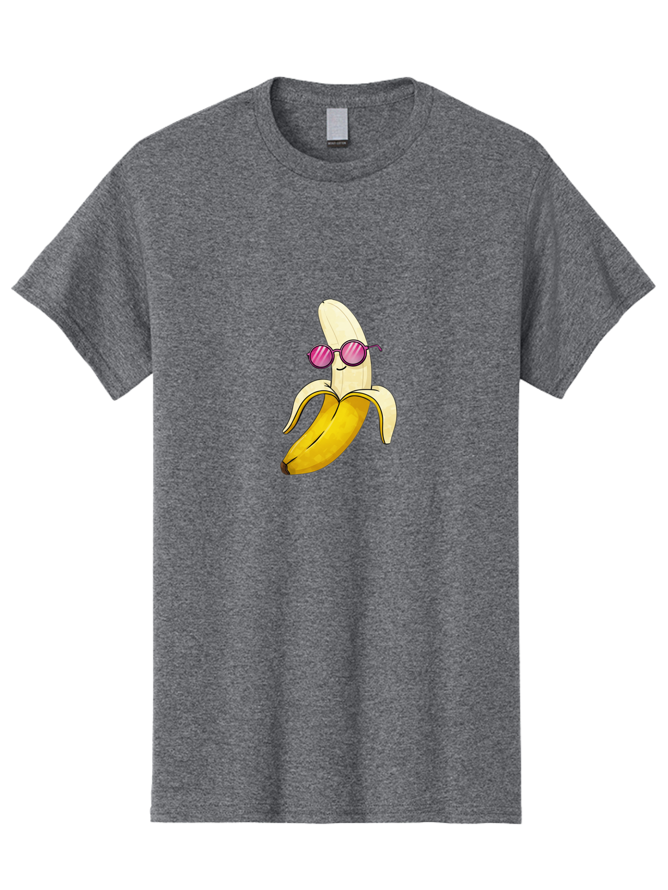 Banana-With-Sunglasses-2 Men'S Graphic Tee, 100% Cotton, Comfortable Casual Summer Wear, Machine Washable, Vintage Camera, Old Camera, Antique Camera, Black Camera, Classic Photography, Photography Equipment, Nostalgic Device, Film Camera, Bak032 10