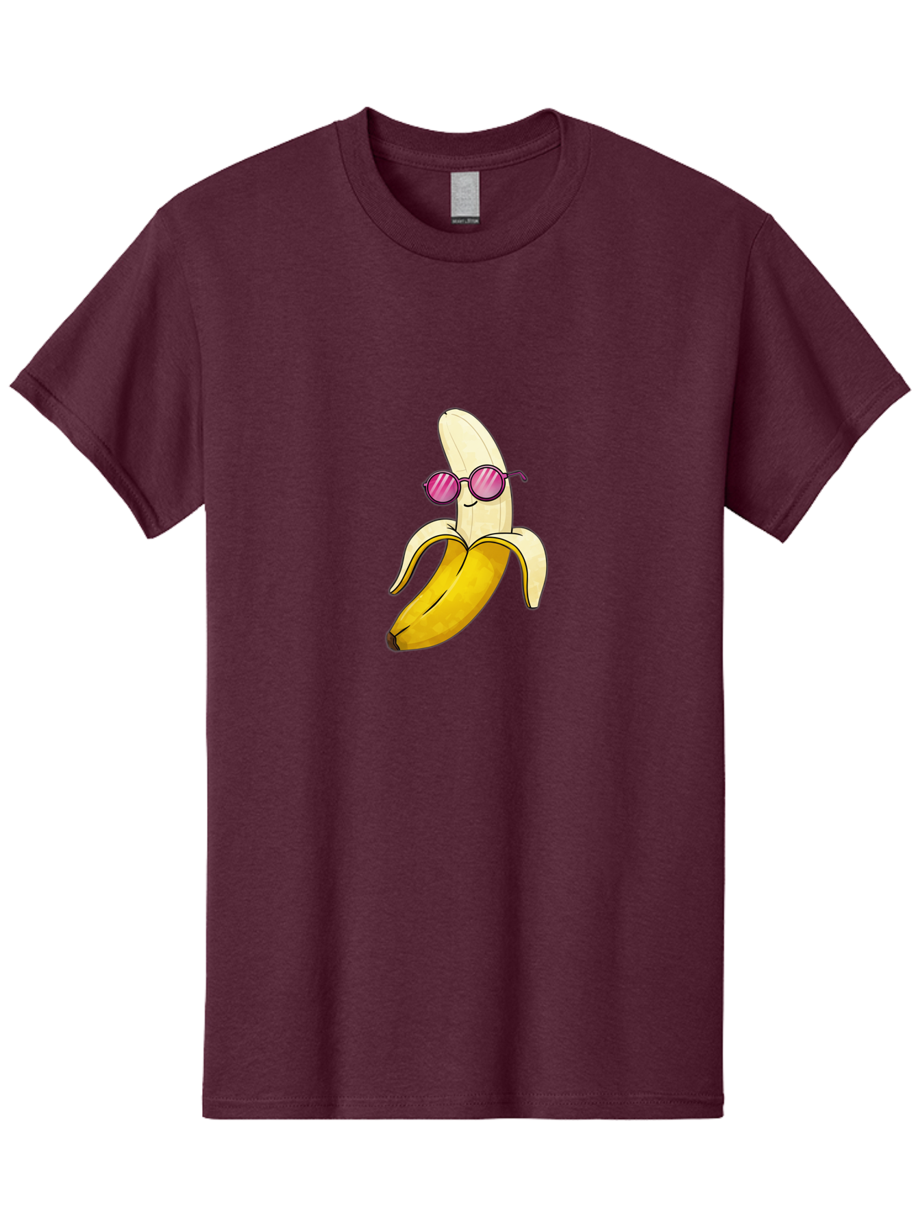 Banana-With-Sunglasses-2 Men'S Graphic Tee, 100% Cotton, Comfortable Casual Summer Wear, Machine Washable, Vintage Camera, Old Camera, Antique Camera, Black Camera, Classic Photography, Photography Equipment, Nostalgic Device, Film Camera, Bak032 12