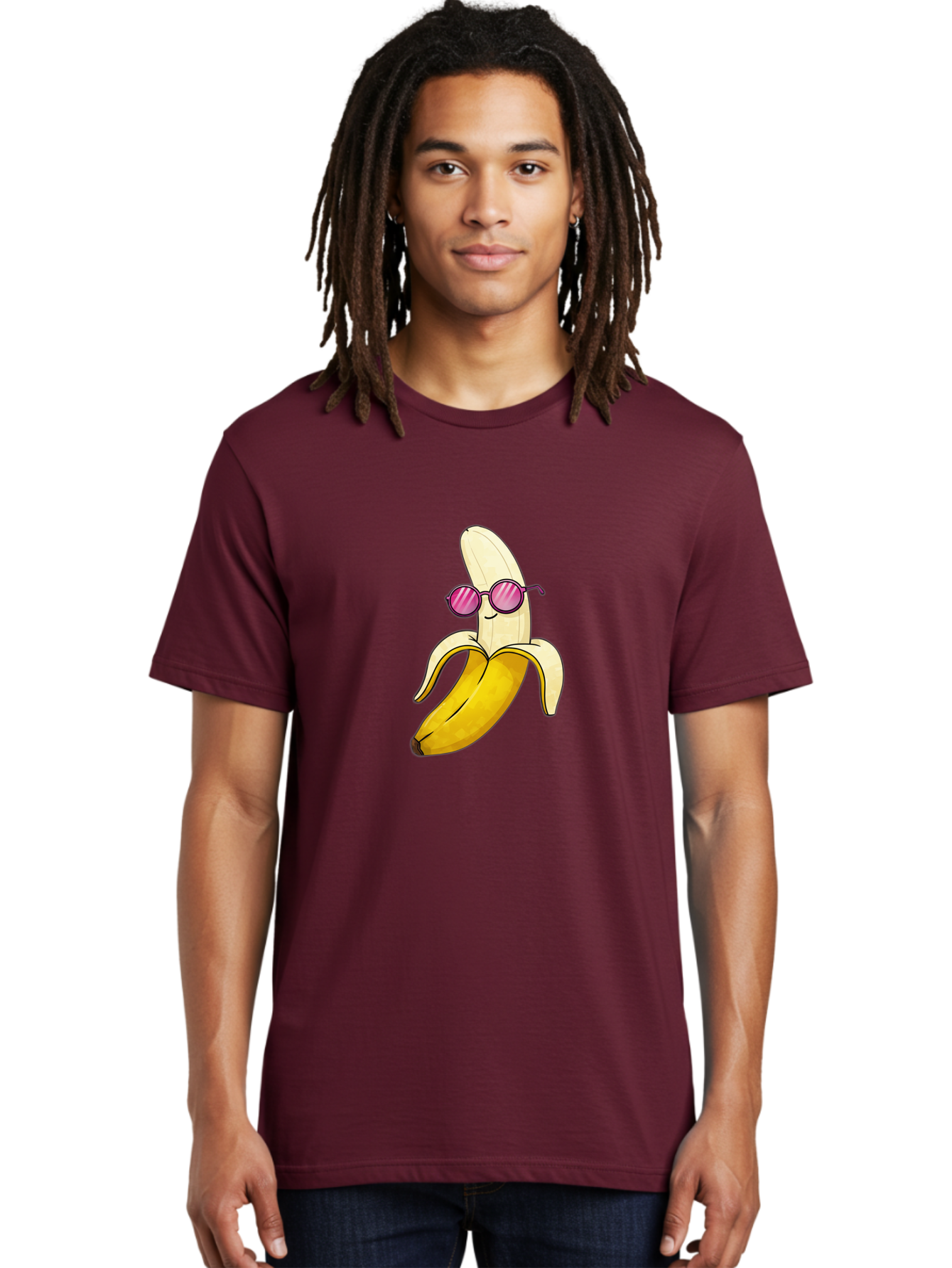 Banana-With-Sunglasses-2 Men'S Graphic Tee, 100% Cotton, Comfortable Casual Summer Wear, Machine Washable, Vintage Camera, Old Camera, Antique Camera, Black Camera, Classic Photography, Photography Equipment, Nostalgic Device, Film Camera, Bak032 27
