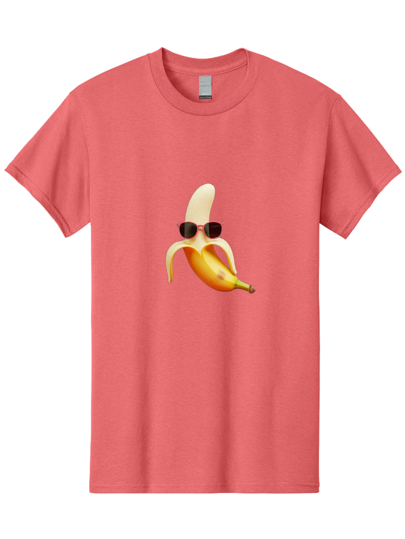 Banana-With-Sunglasses Men'S Graphic Tee, 100% Cotton, Comfortable Casual Summer Wear, Machine Washable, Vintage Camera, Old Camera, Antique Camera, Black Camera, Classic Photography, Photography Equipment, Nostalgic Device, Film Camera, Bak033 3