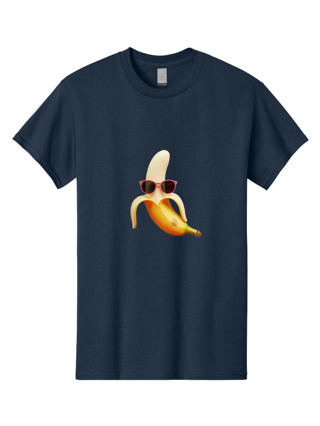 Banana-With-Sunglasses Men'S Graphic Tee, 100% Cotton, Comfortable Casual Summer Wear, Machine Washable, Vintage Camera, Old Camera, Antique Camera, Black Camera, Classic Photography, Photography Equipment, Nostalgic Device, Film Camera, Bak033 11
