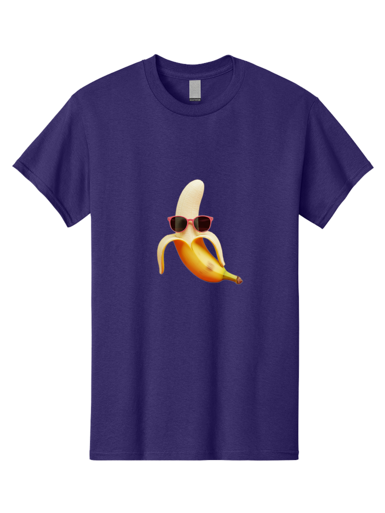 Banana-With-Sunglasses Men'S Graphic Tee, 100% Cotton, Comfortable Casual Summer Wear, Machine Washable, Vintage Camera, Old Camera, Antique Camera, Black Camera, Classic Photography, Photography Equipment, Nostalgic Device, Film Camera, Bak033 13