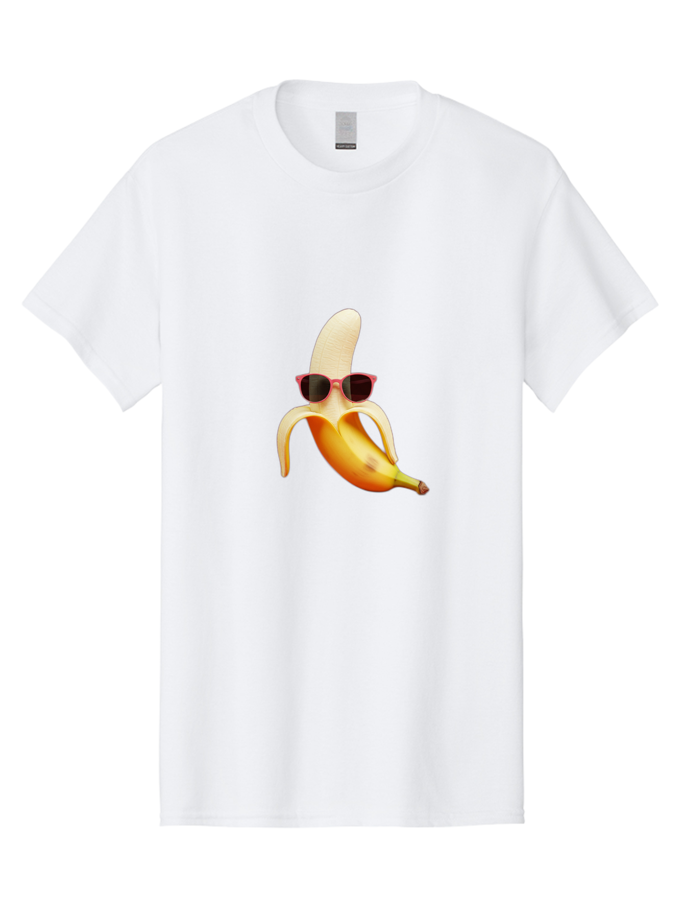 Banana-With-Sunglasses Men'S Graphic Tee, 100% Cotton, Comfortable Casual Summer Wear, Machine Washable, Vintage Camera, Old Camera, Antique Camera, Black Camera, Classic Photography, Photography Equipment, Nostalgic Device, Film Camera, Bak033 4