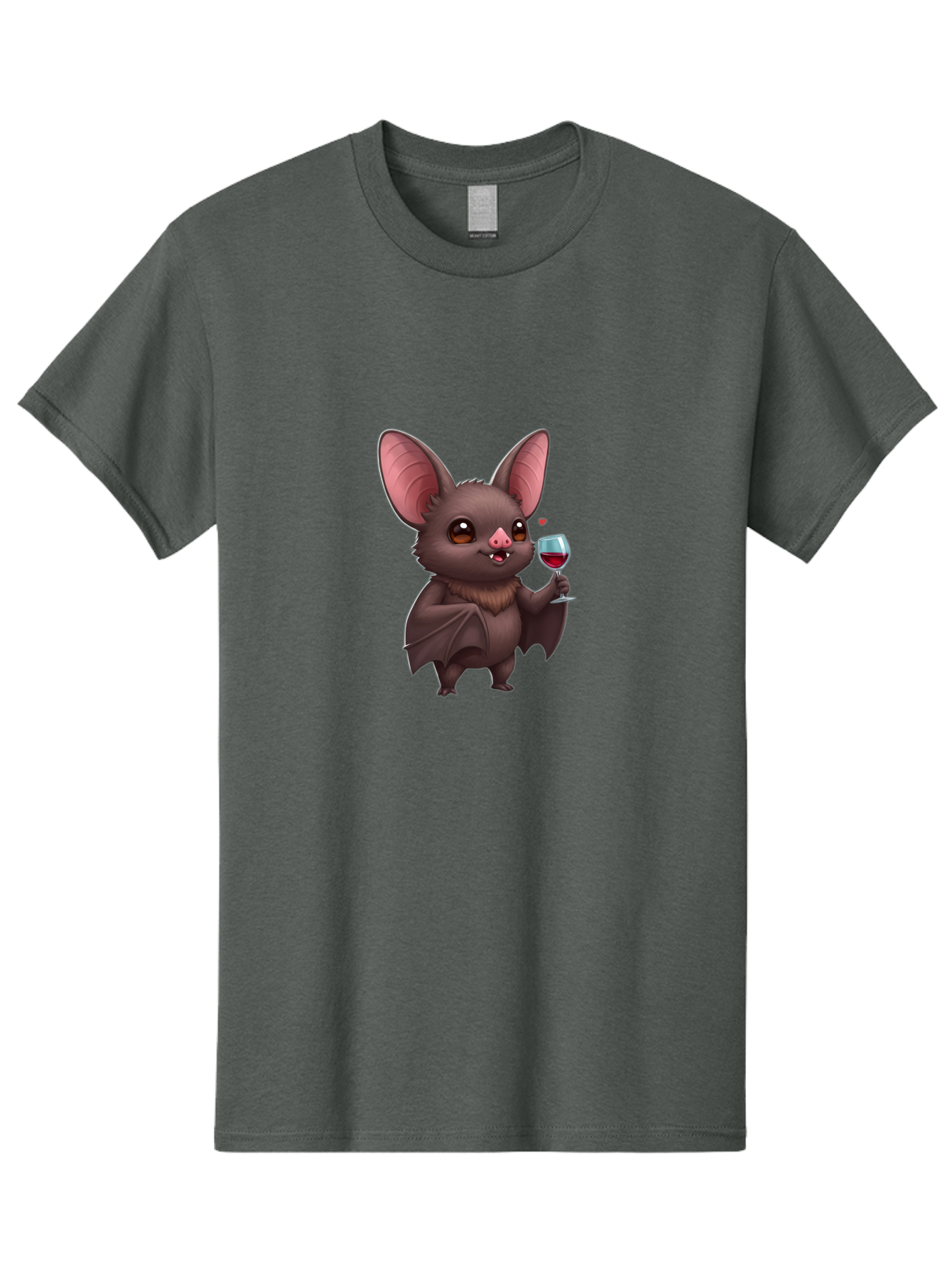 Bat-With-Wine-Glass Men'S Graphic Tee, 100% Cotton, Comfortable Casual Summer Wear, Machine Washable, Vintage Camera, Old Camera, Antique Camera, Black Camera, Classic Photography, Photography Equipment, Nostalgic Device, Film Camera, Bak035 3
