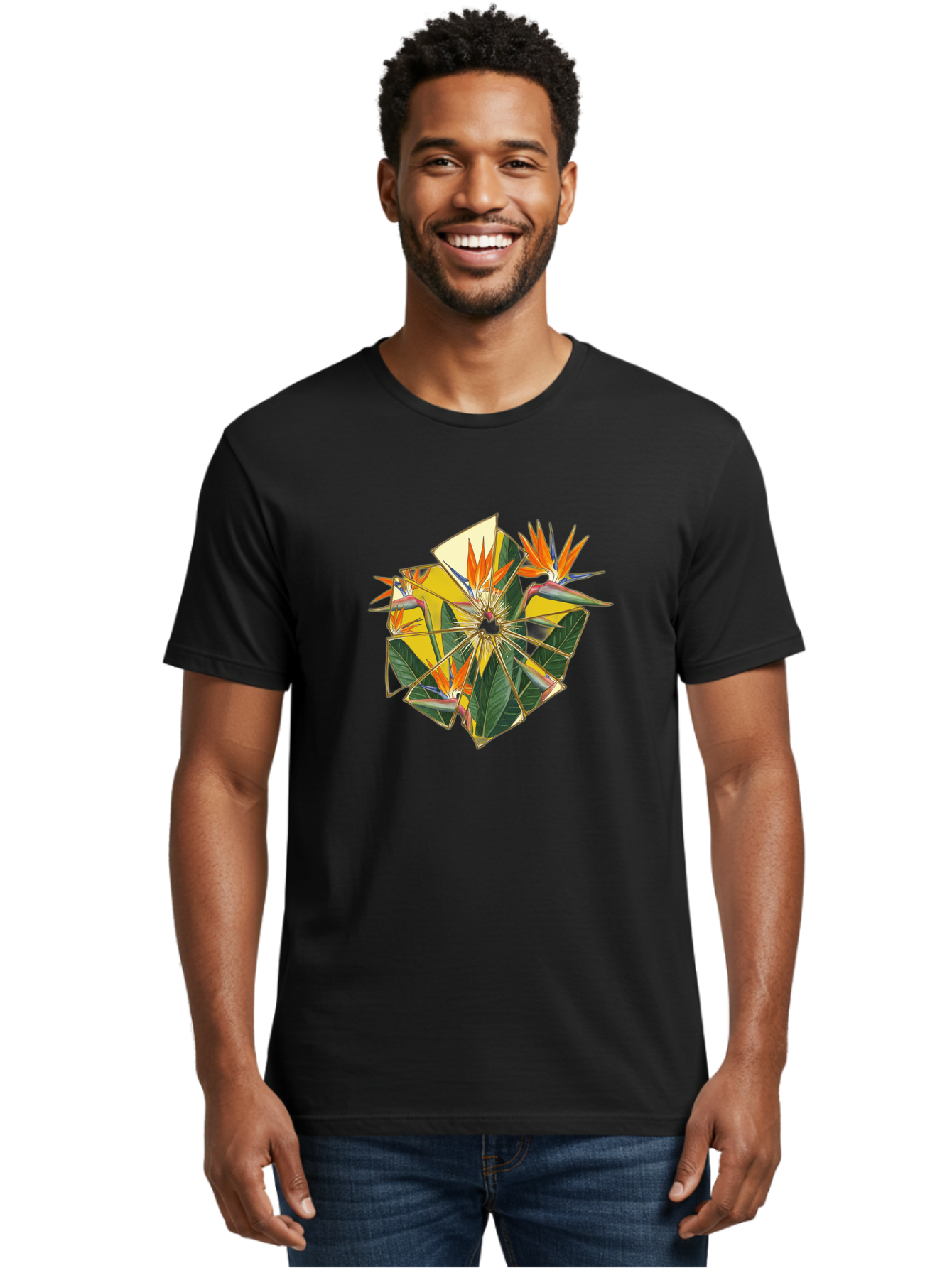 Bird-Of-Paradise Men'S Graphic Tee, 100% Cotton, Comfortable Casual Summer Wear, Machine Washable, Vintage Camera, Old Camera, Antique Camera, Black Camera, Classic Photography, Photography Equipment, Nostalgic Device, Film Camera, Camera Art Bak052 25