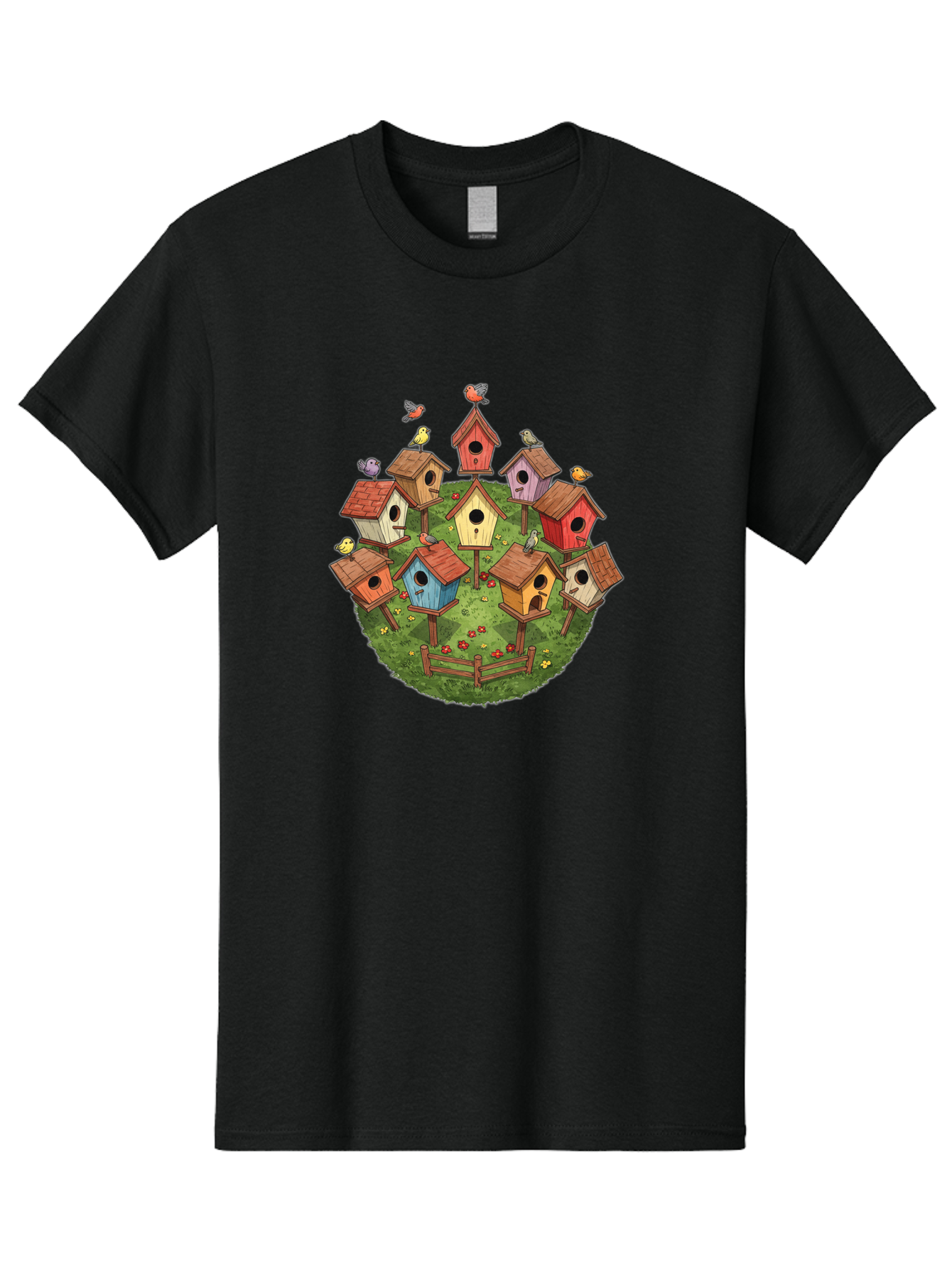 Birdhouses-1 Men'S Graphic Tee, 100% Cotton, Comfortable Casual Summer Wear, Machine Washable, Vintage Camera, Old Camera, Antique Camera, Black Camera, Classic Photography, Photography Equipment, Nostalgic Device, Film Camera, Camera Art Bak053 10