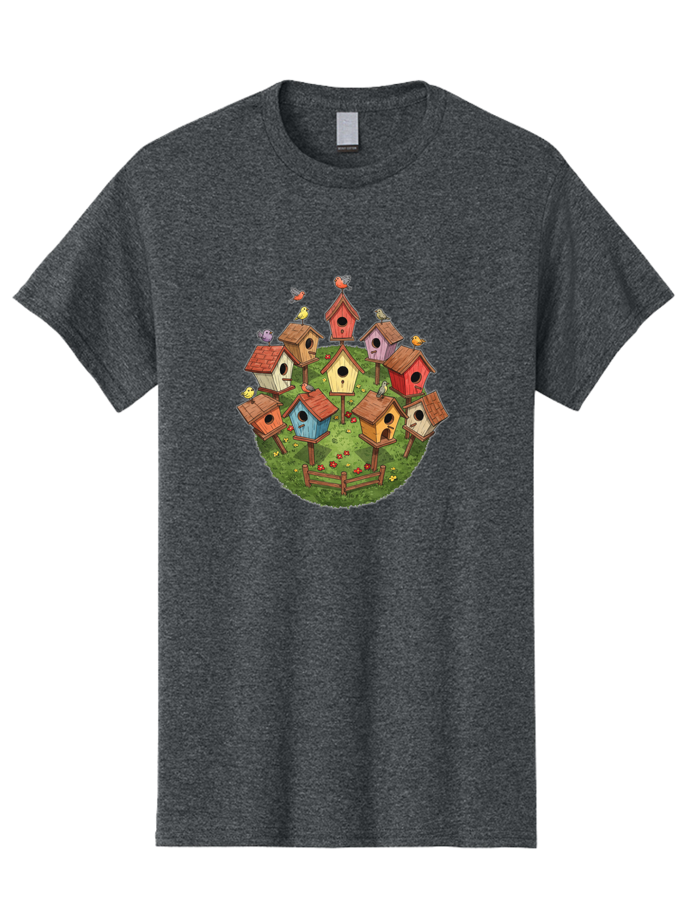 Birdhouses-1 Men'S Graphic Tee, 100% Cotton, Comfortable Casual Summer Wear, Machine Washable, Vintage Camera, Old Camera, Antique Camera, Black Camera, Classic Photography, Photography Equipment, Nostalgic Device, Film Camera, Camera Art Bak053 4