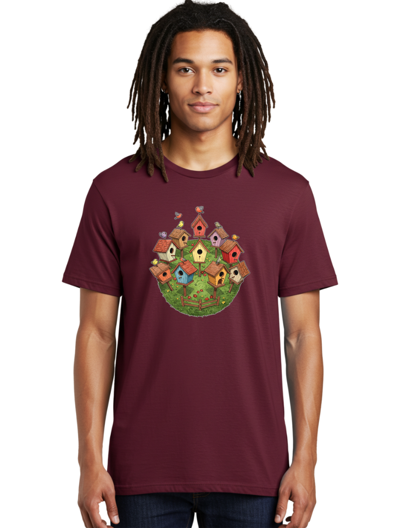 Birdhouses-1 Men'S Graphic Tee, 100% Cotton, Comfortable Casual Summer Wear, Machine Washable, Vintage Camera, Old Camera, Antique Camera, Black Camera, Classic Photography, Photography Equipment, Nostalgic Device, Film Camera, Camera Art Bak053 20