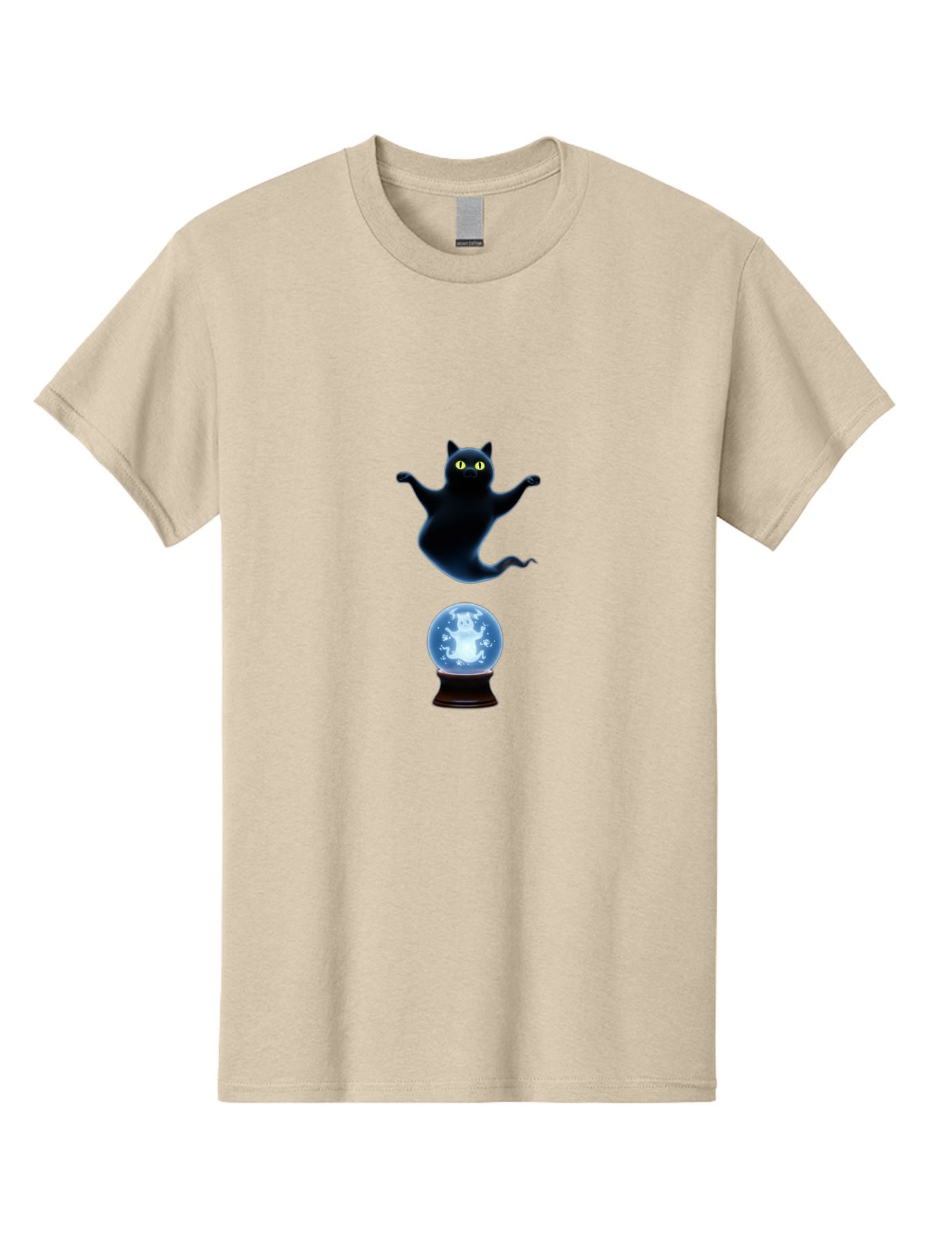 Black-Cat-And-Crystal-Ball Men'S Graphic Tee, 100% Cotton, Comfortable Casual Summer Wear, Machine Washable, Vintage Camera, Old Camera, Antique Camera, Black Camera, Classic Photography, Photography Equipment, Nostalgic Device, Film Camera, Bak061 11