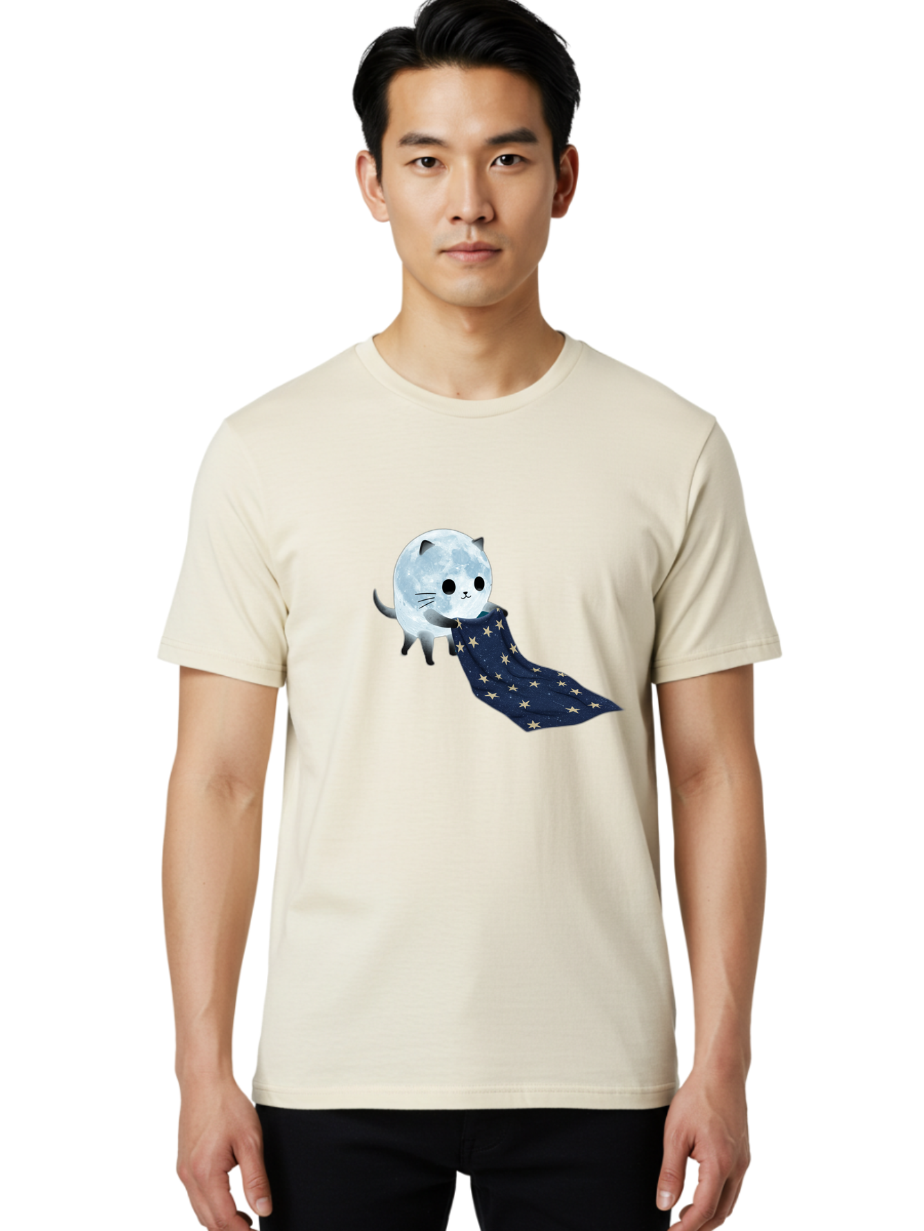 Cat-And-Moon Men'S Graphic Tee, 100% Cotton, Comfortable Casual Summer Wear, Machine Washable, Vintage Camera, Old Camera, Antique Camera, Black Camera, Classic Photography, Photography Equipment, Nostalgic Device, Film Camera, Camera Art Bak183 23