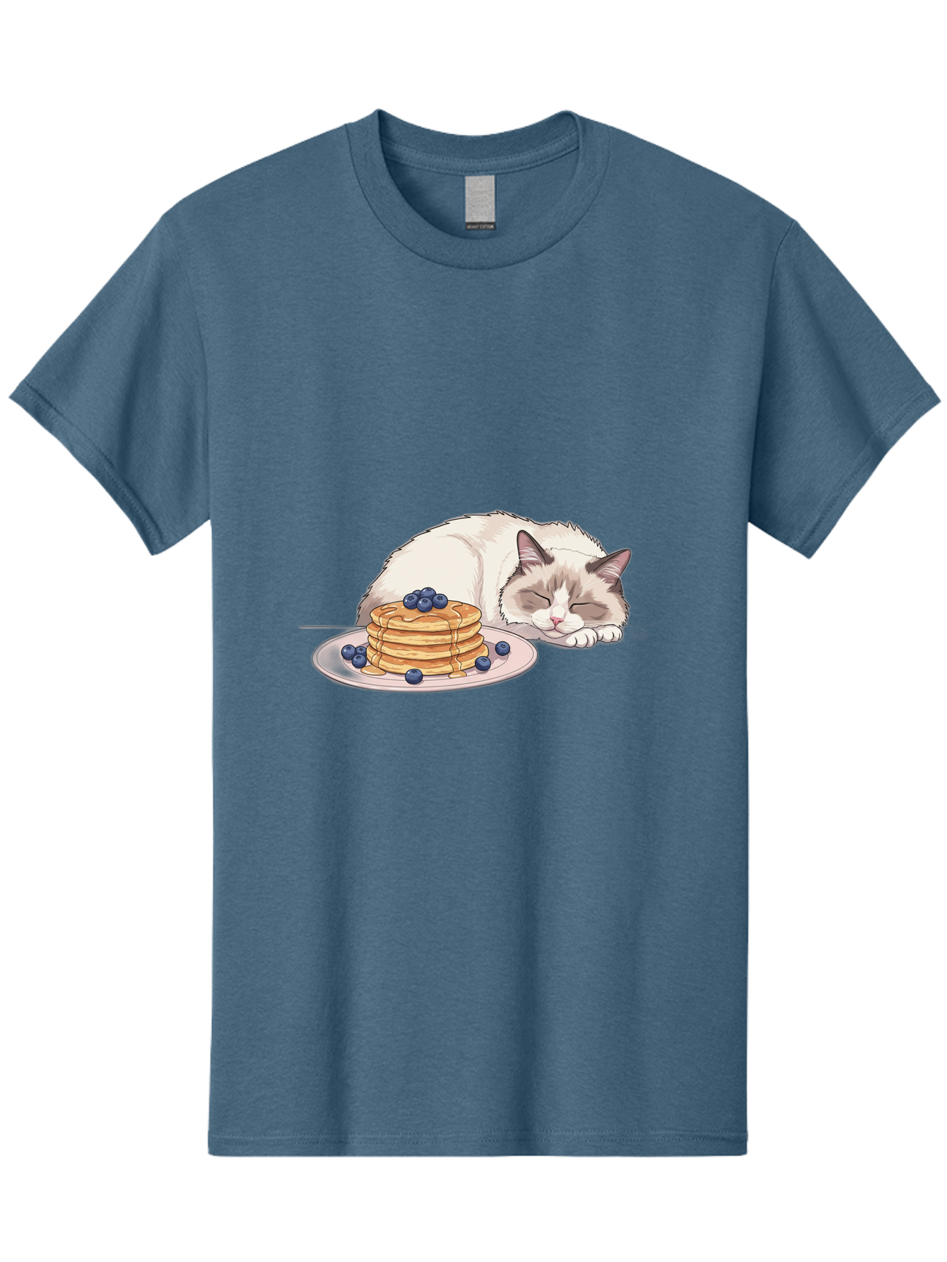 Cat-And-Pancakes-2 Men'S Graphic Tee, 100% Cotton, Comfortable Casual Summer Wear, Machine Washable, Vintage Camera, Old Camera, Antique Camera, Black Camera, Classic Photography, Photography Equipment, Nostalgic Device, Film Camera, Bak185 11